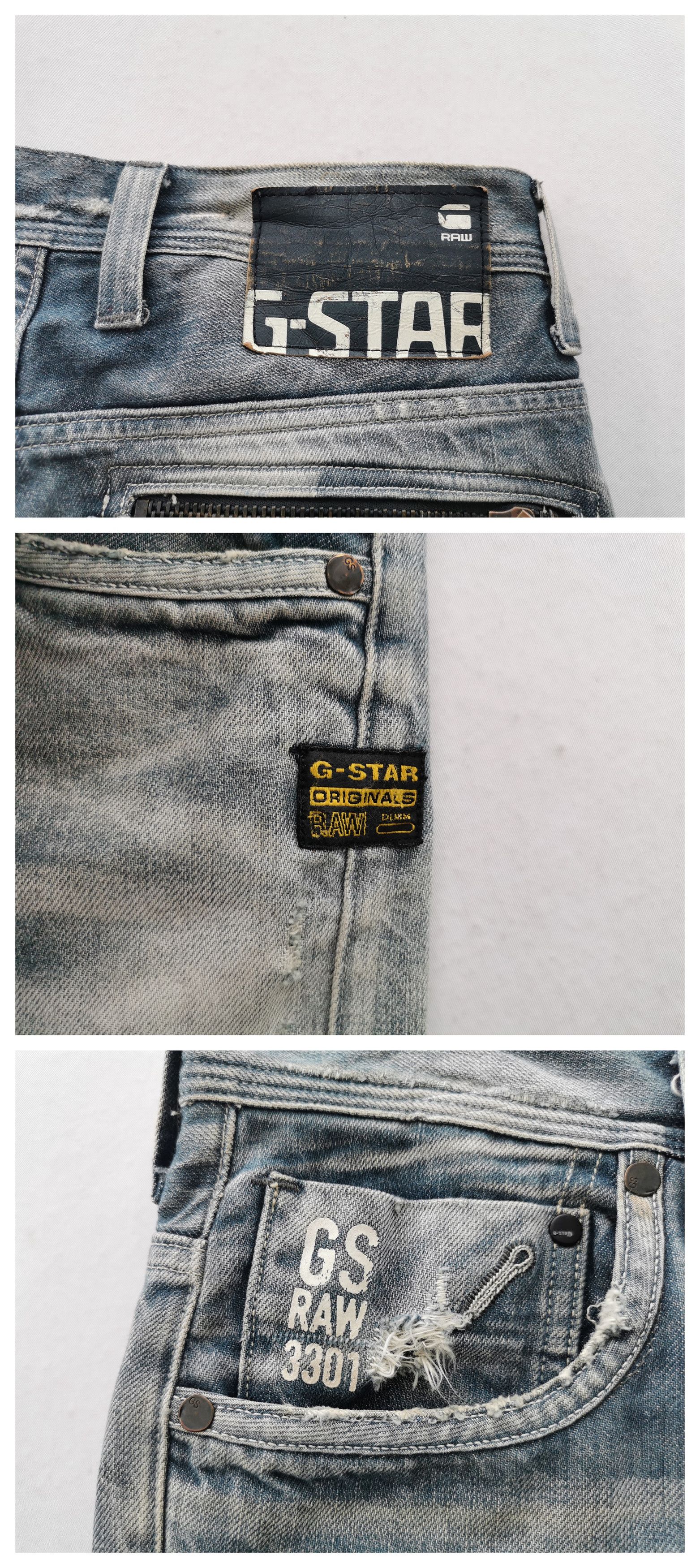 G-Star Vintage G-Star Raw Denim Jeans Waist 31 Size US 31 - 8 Thumbnail