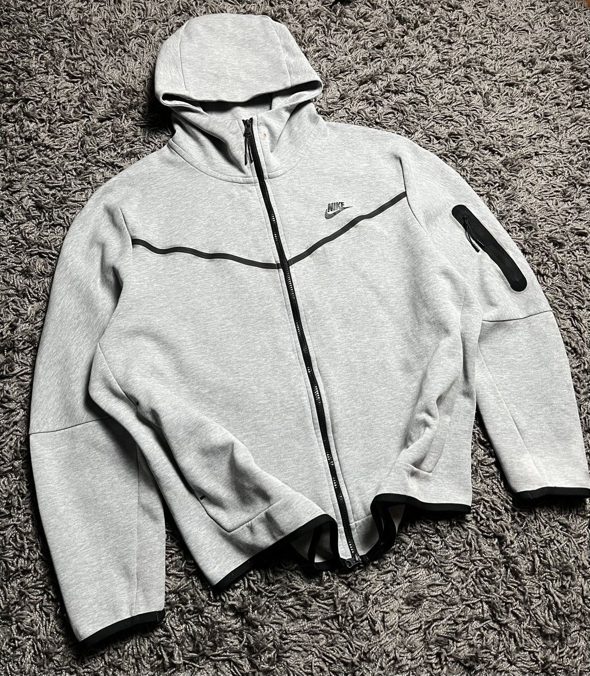 Nike Nike Tech Fleece Full-Zip Windrunner Hoodie Grey Size US XXL / EU 58 / 5 - 1 Thumbnail