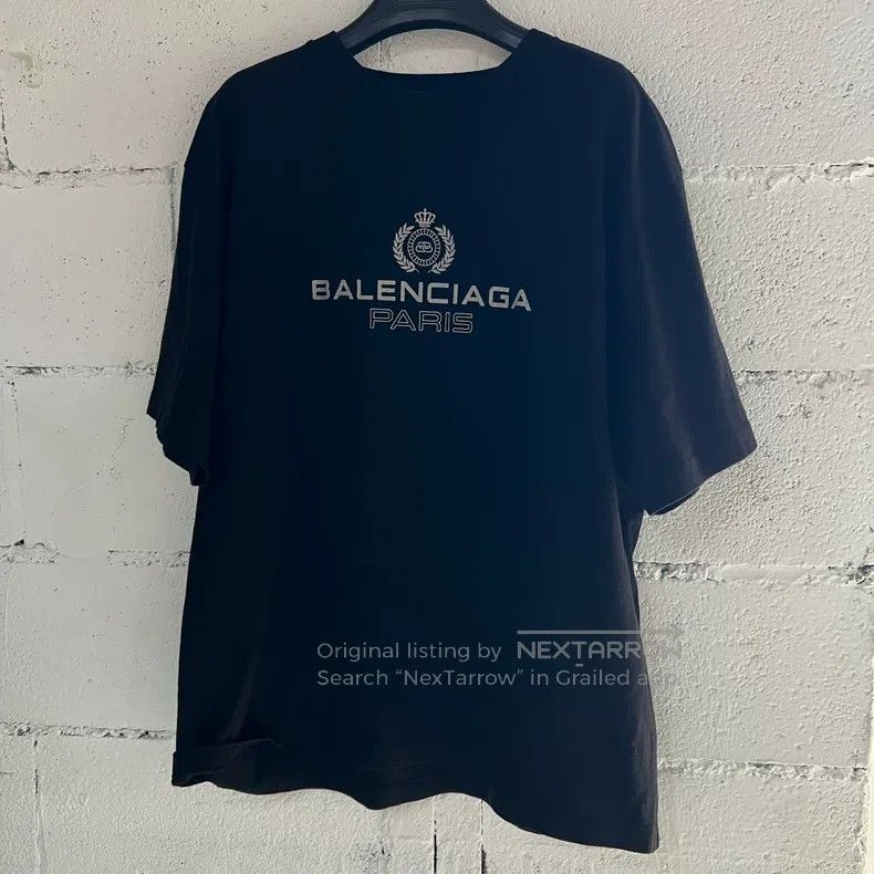 Balenciaga Balenciaga Black Short Sleeve T-Shirt, Size XXL Size US XXL / EU 58 / 5 - 1 Thumbnail