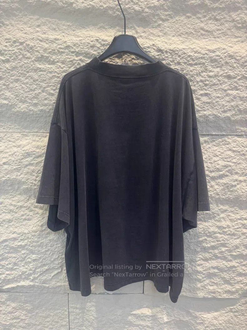 Balenciaga Balenciaga Logo Letter Print Casual Round Neck Short Sleev Size US XXL / EU 58 / 5 - 2 Thumbnail