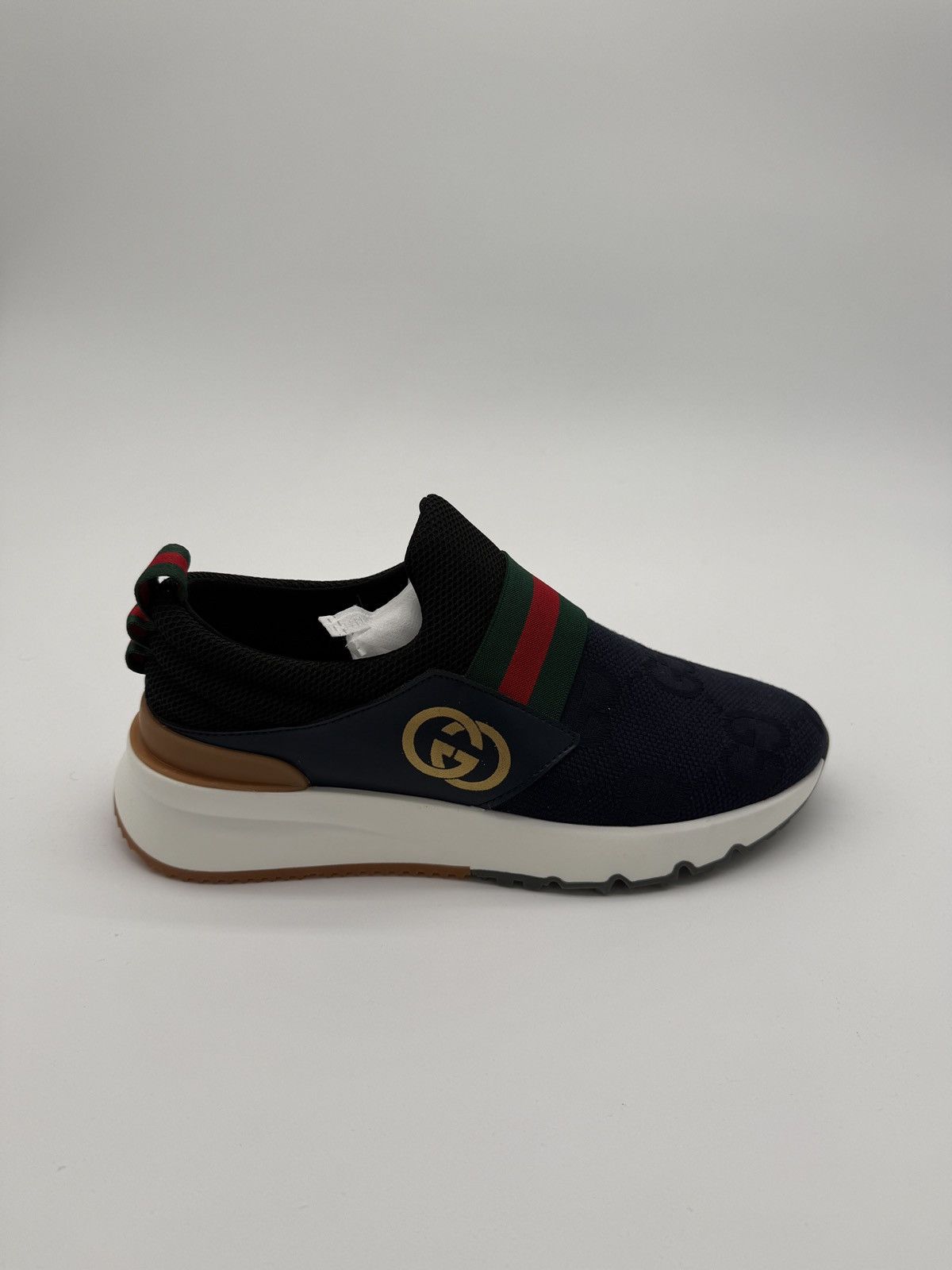 Gucci Gucci Navy Sneakers Size US 9 / IT 39 - 8 Thumbnail