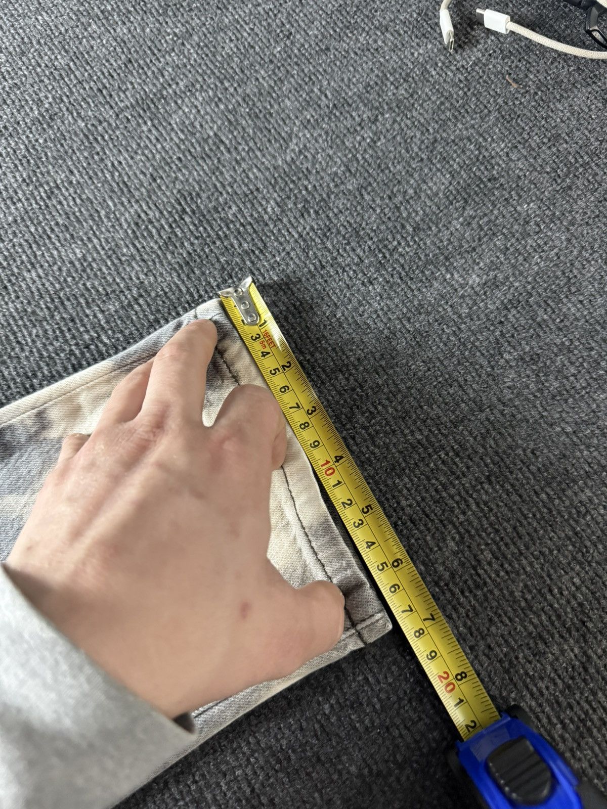 Diesel 00s Luxury Y2K Diesel Washed Grey Denim Jeans tapered Fit Size US 33 - 21 Thumbnail