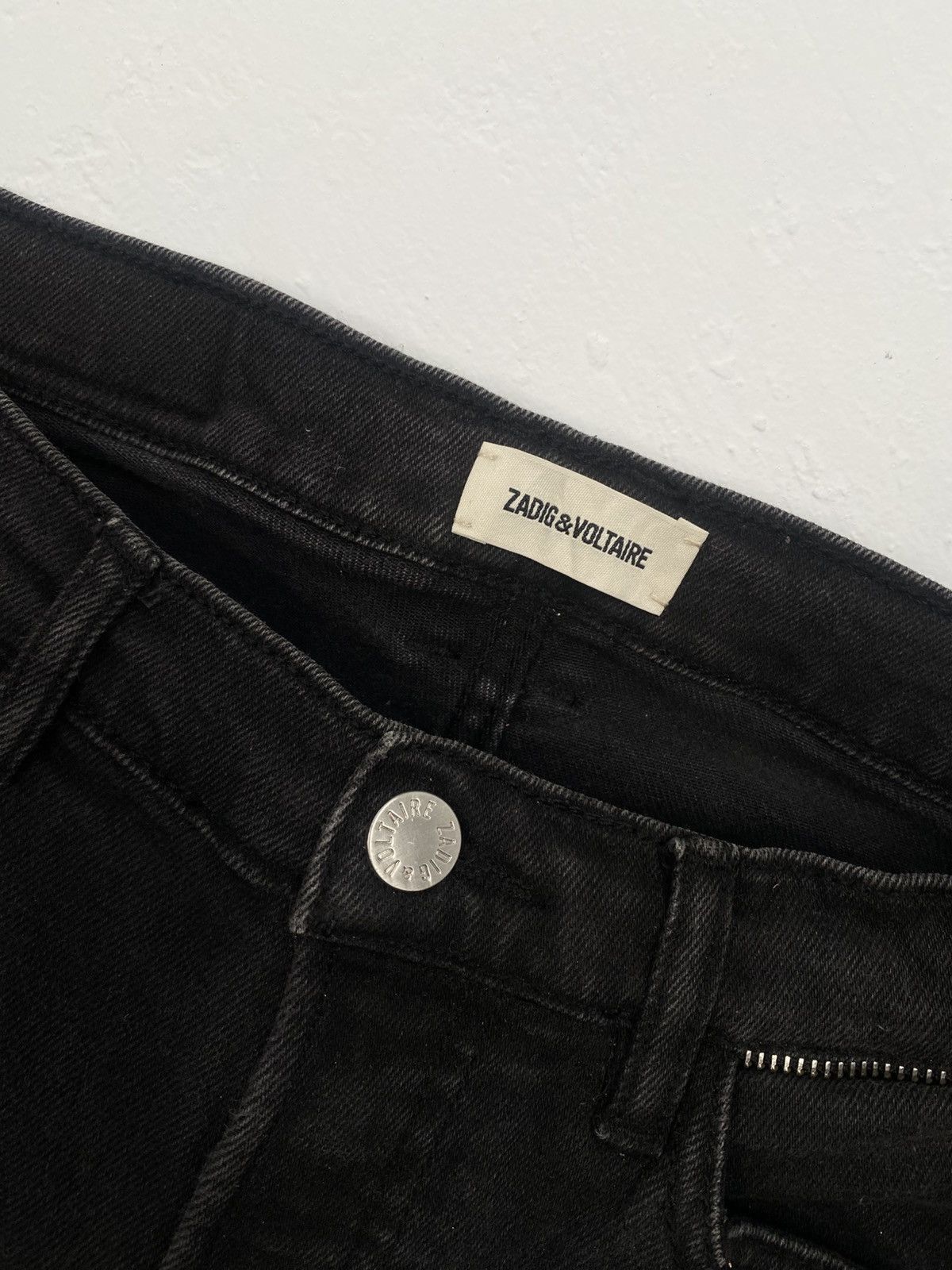 Zadig & Voltaire Zadig & Voltaire studded Elios Spikes denim Size US 30 / EU 46 - 6 Thumbnail