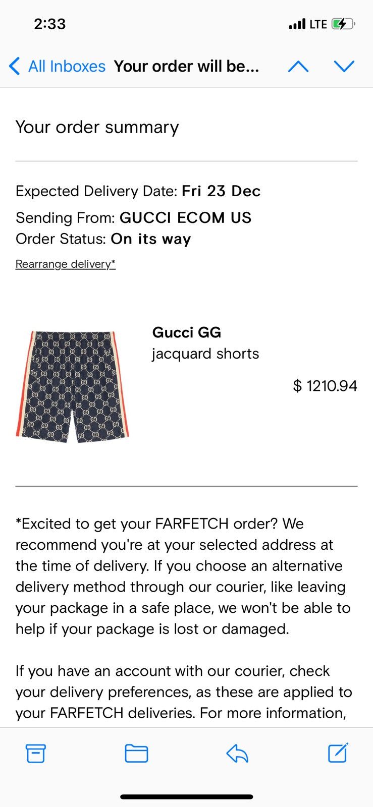 Gucci GG JACQUARD SHORTS Size US 36 / EU 52 - 7 Thumbnail