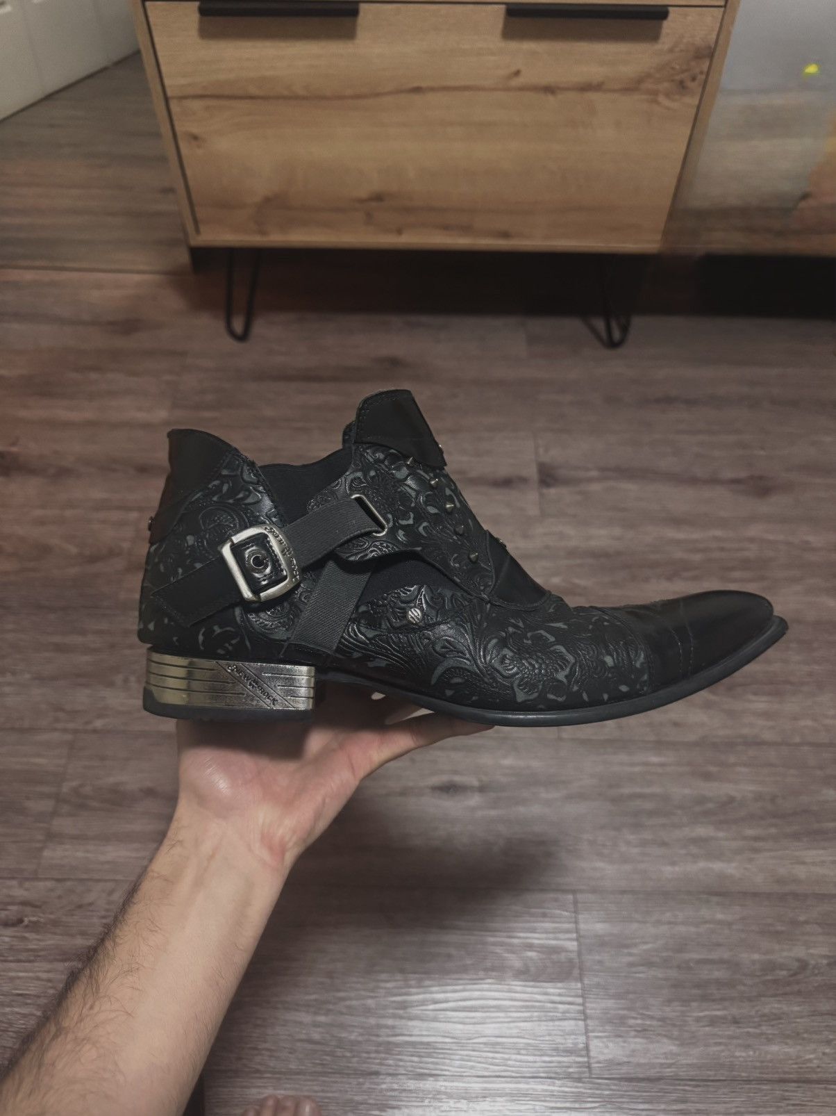New Rock New Rock Jaded London Scythe Tower Boots | Grailed