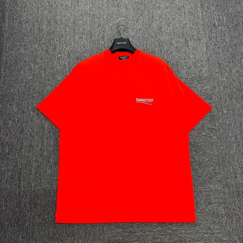 Balenciaga Balenciaga Orange Print Short Sleeve TShirt-2505 Size US XS / EU 42 / 0 - 2 Thumbnail