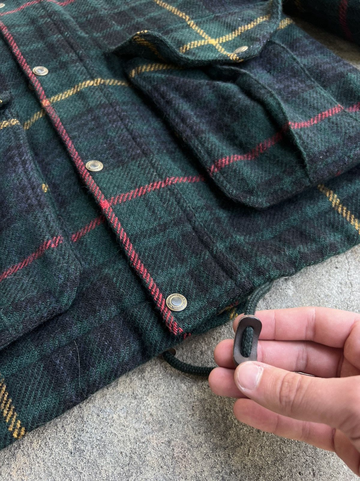 Ralph Lauren Blue Label × Vintage Ralph Lauren Blue Label Wool & Alpaca Blend Real Fur Jacket Size L / US 10 / IT 46 - 5 Thumbnail