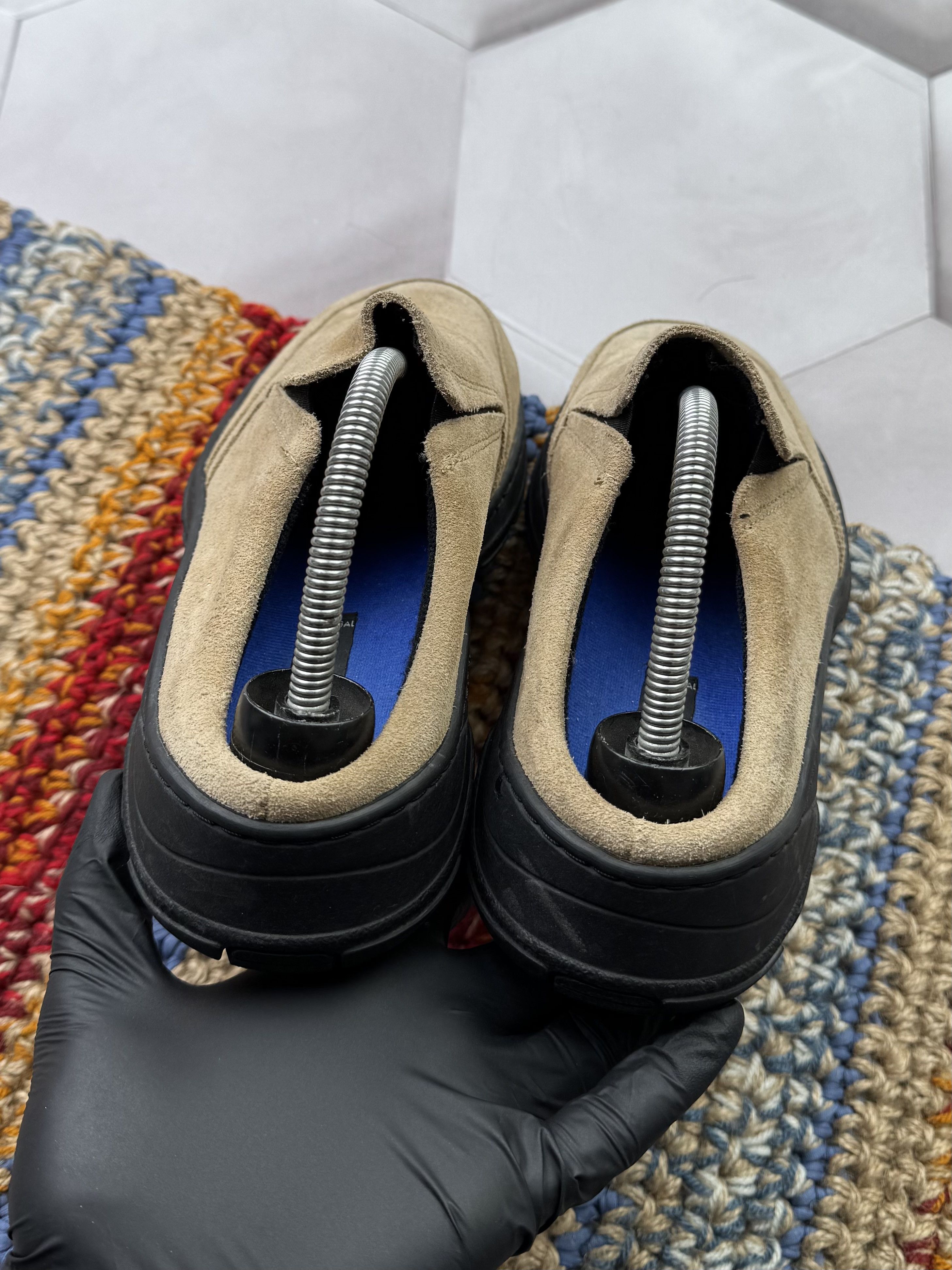 Japanese Brand Vintage Suede Mules (E4) Size US 9 / EU 42 - 6 Thumbnail