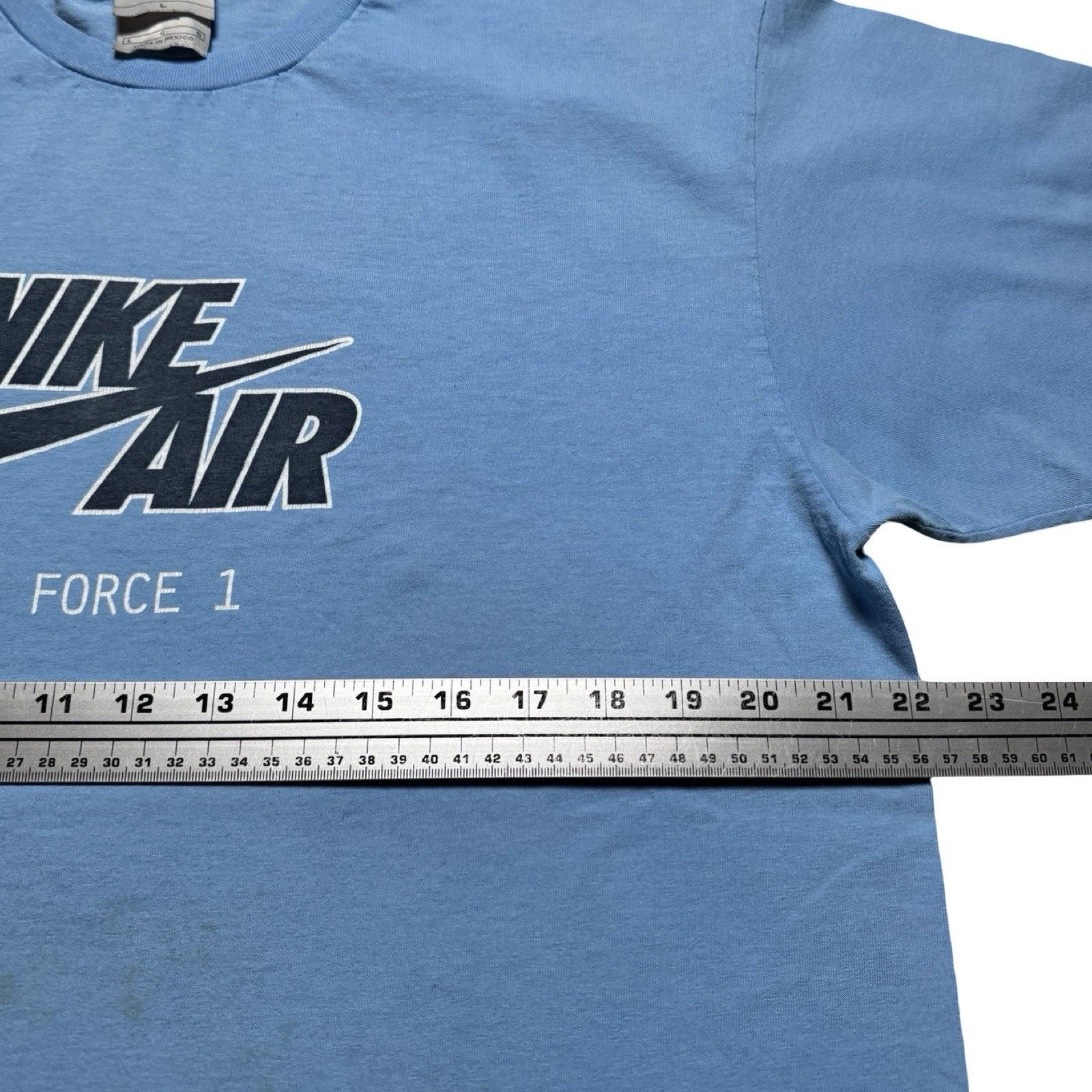 Nike VINTAGE Nike Graphic T-Shirt Air Force One Mens L Size US L / EU 52-54 / 3 - 4 Thumbnail