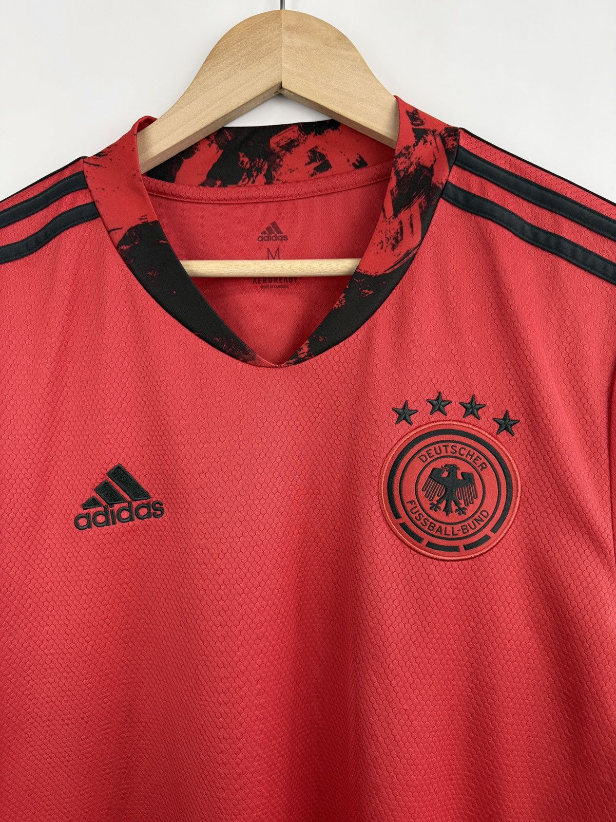 Adidas 🇩🇪 2020 Adidas Germany Goalkeeper Fussball Bund Jersey Soccer Size US M / EU 48-50 / 2 - 4 Thumbnail