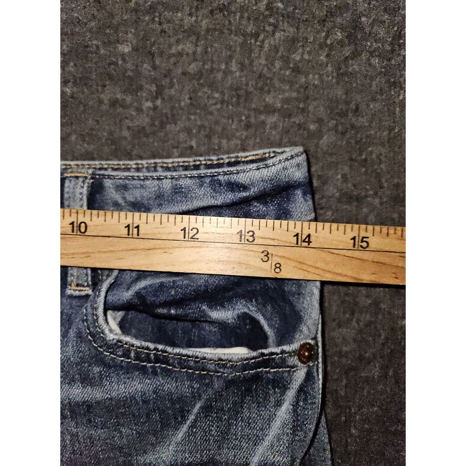 Lucky Brand Lucky Brand Bridgette Skinny Jeans Women's 4 Regular High Rise Blue Embroidered Denim Jeans 90s City Preppy Girls/Womens Size 27" / US 4 / IT 40 - 4 Thumbnail