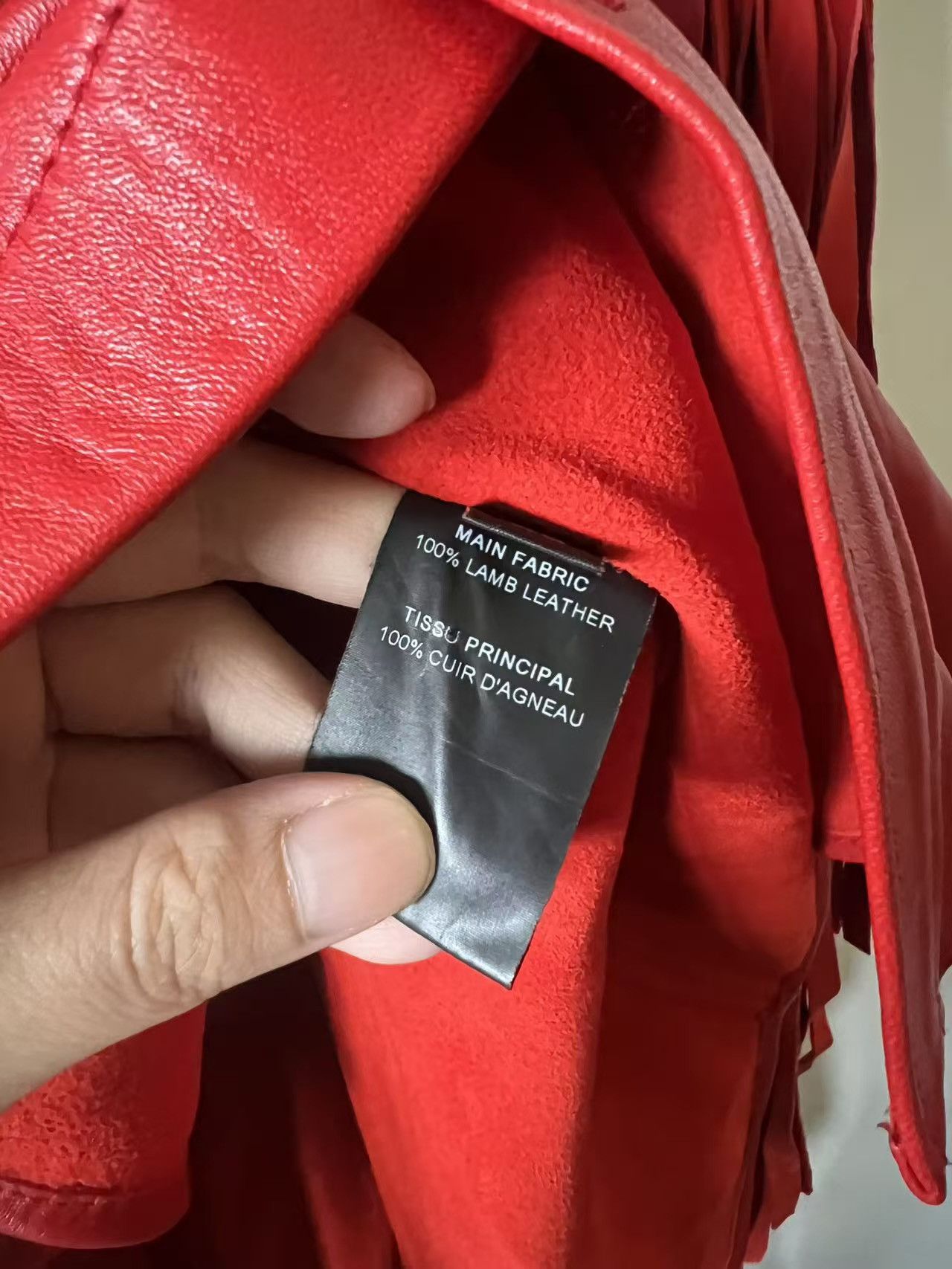 Vetements Vetements Red Leather jacket Size US S / EU 44-46 / 1 - 7 Thumbnail