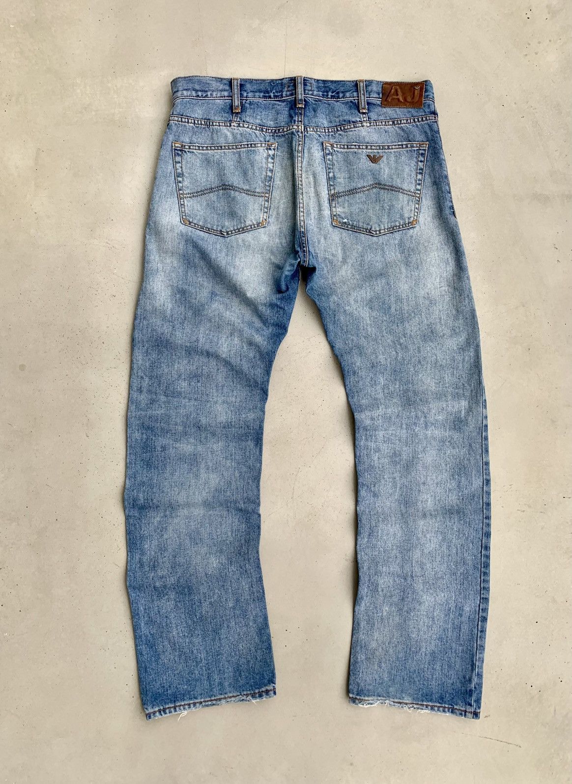 Armani Armani Jeans Vintage Jeans Luxury Denim Old Money Avantgarde Size US 36 / EU 52 - 1 Thumbnail