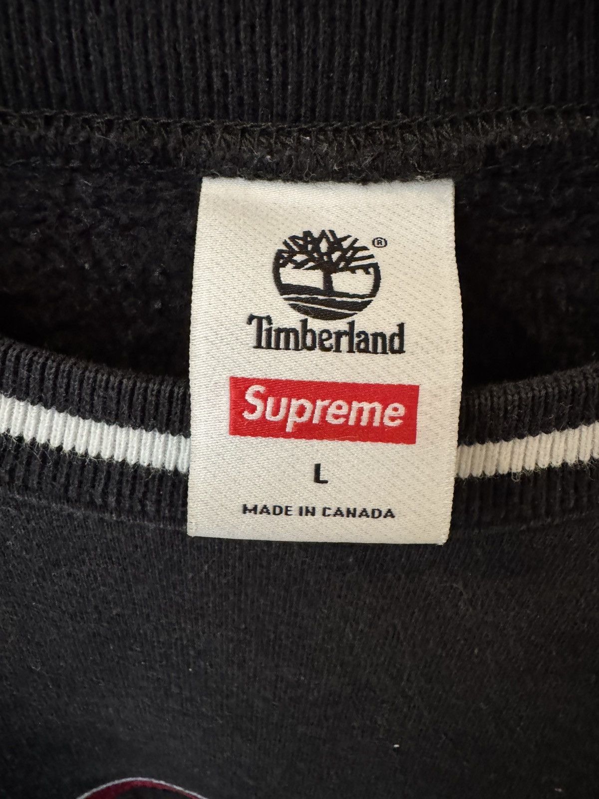 Supreme × Timberland Supreme x Timberland Crew Neck Size US L / EU 52-54 / 3 - 3 Thumbnail