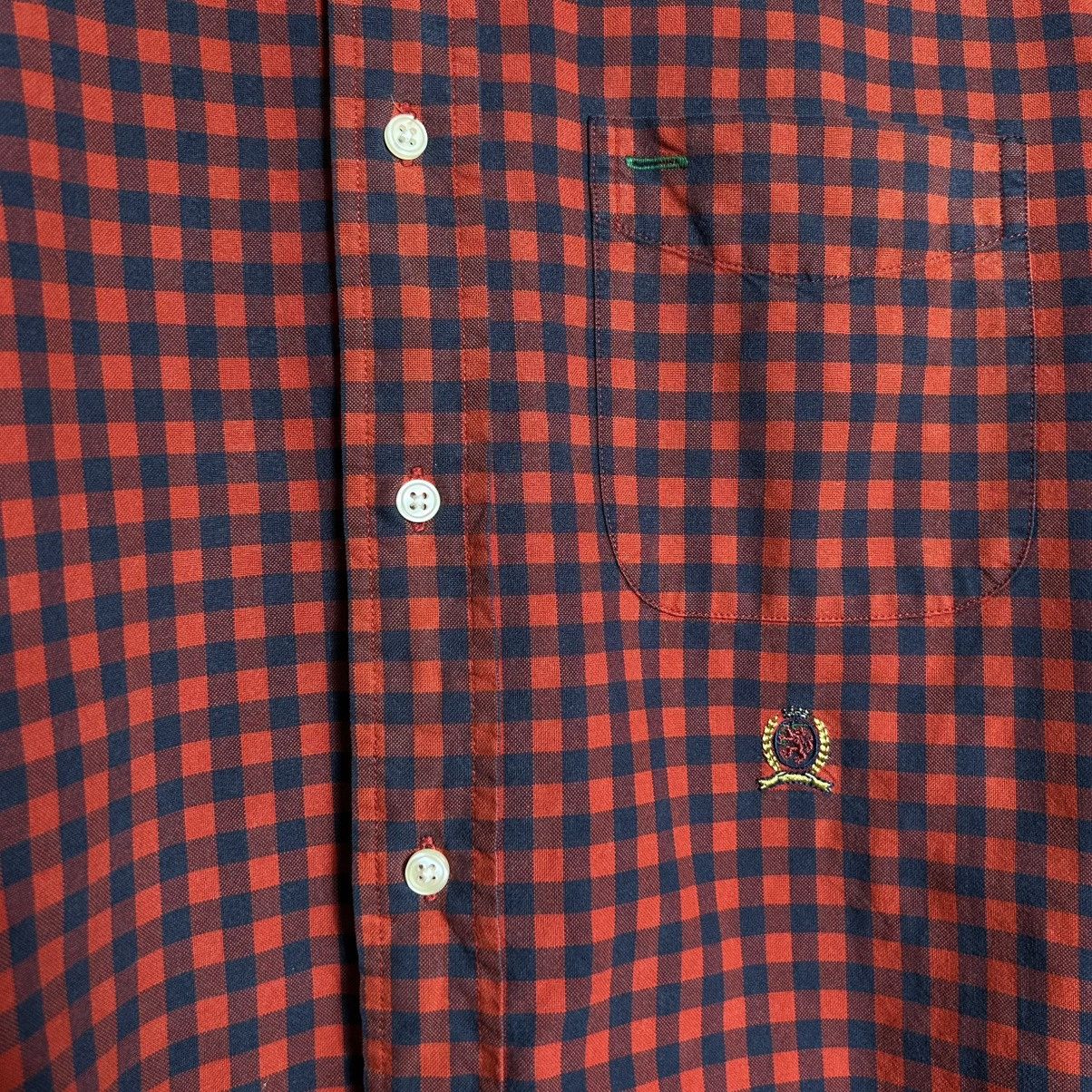 Tommy Hilfiger Vintage Tommy Hilfiger Embroidered Logo Button Up Shirt Size US S / EU 44-46 / 1 - 4 Thumbnail
