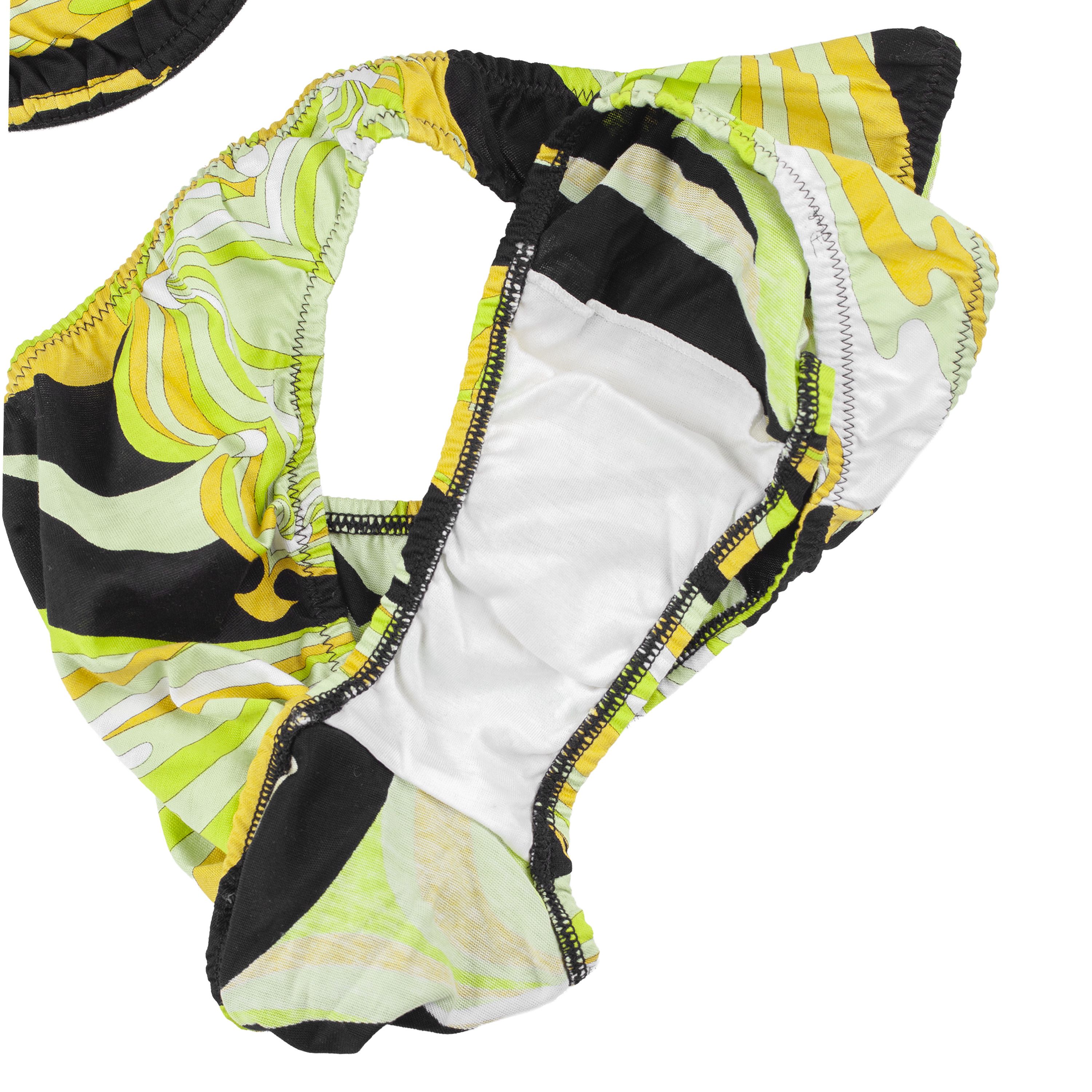 Emilio Pucci Emilio Pucci Vintage Yellow Lingerie Set Size ONE SIZE - 8 Thumbnail