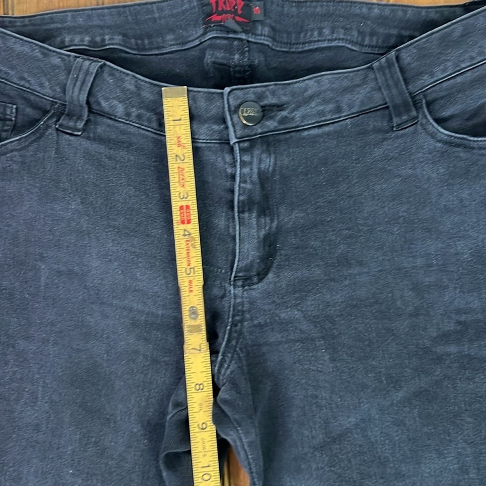 Tripp NYC Women’s Tripp NY t back skinny jean black size 15 RESUCUE Size 30" / US 8 / IT 44 - 2 Thumbnail