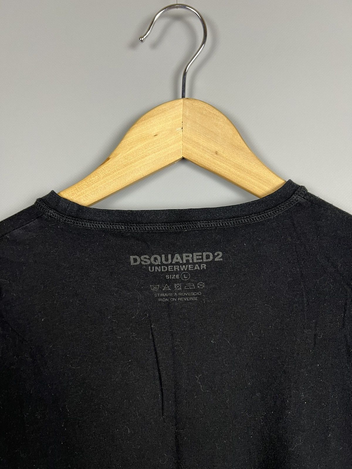 Dsquared2 (S-M) Dsquared 2 Underwear reverse tee vintage y2k punk goth Size US M / EU 48-50 / 2 - 1 Thumbnail