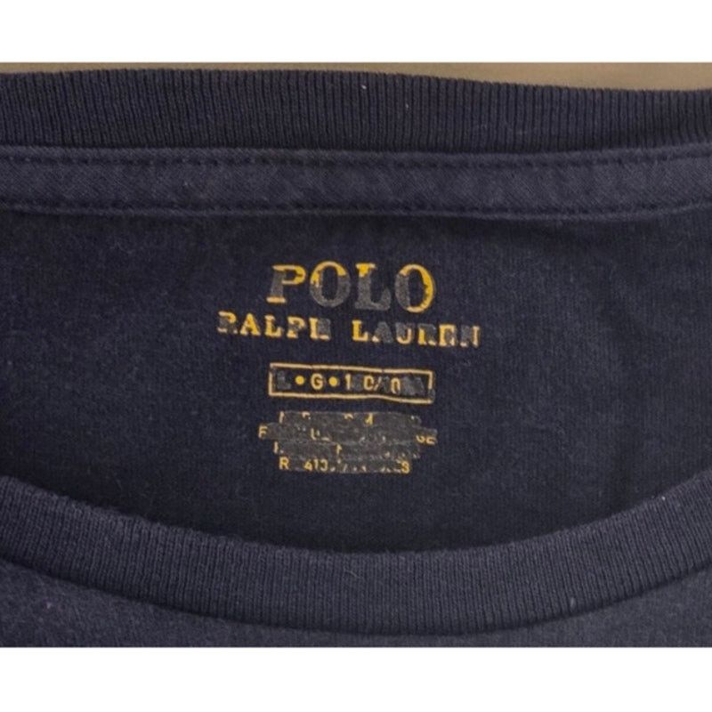 Polo Ralph Lauren Polo Ralph Lauren Men's Large Navy Blue Knit Sweater Size US L / EU 52-54 / 3 - 5 Thumbnail