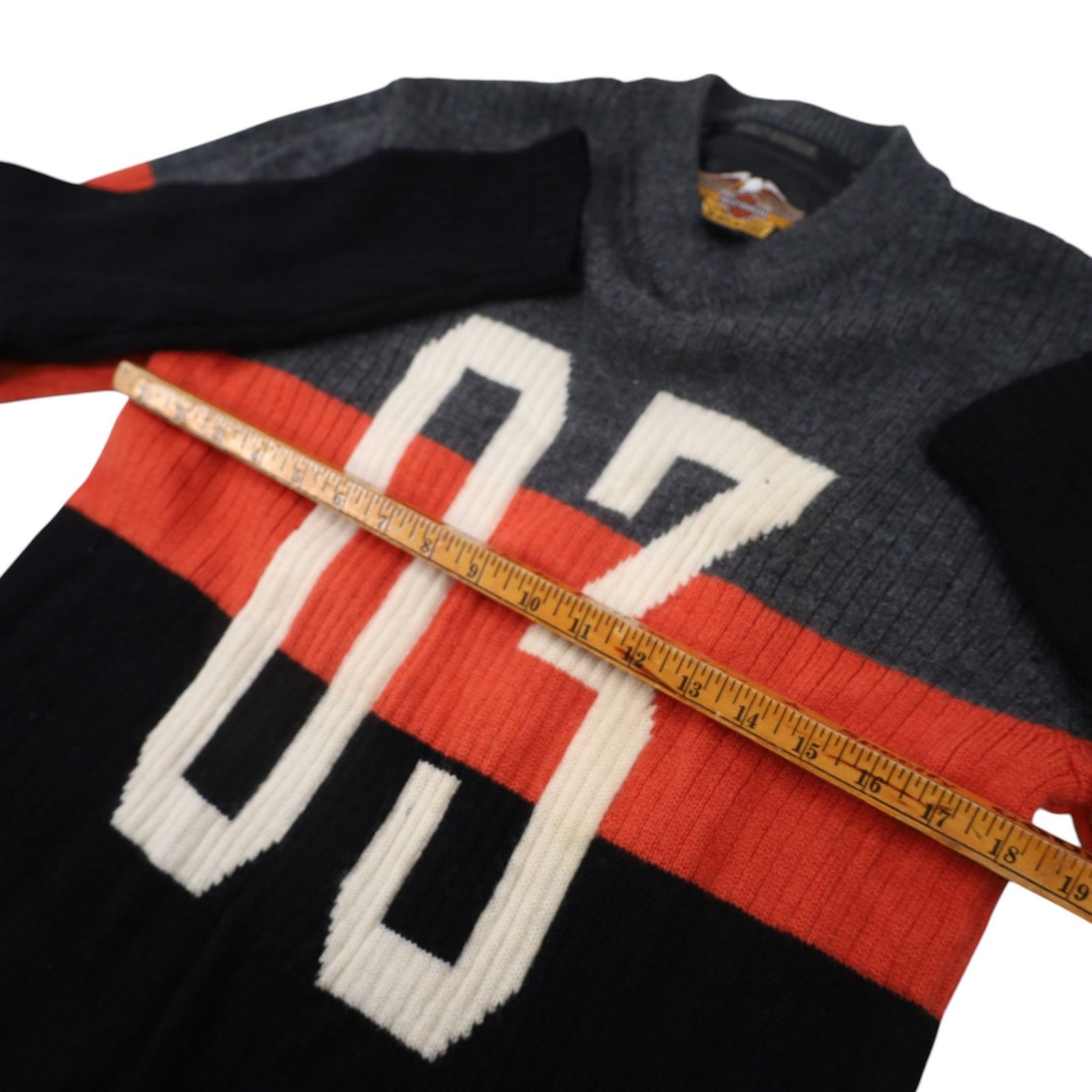 Harley Davidson Vintage Harley Davidson 03 Knit Sweater Size US M / EU 48-50 / 2 - 7 Thumbnail