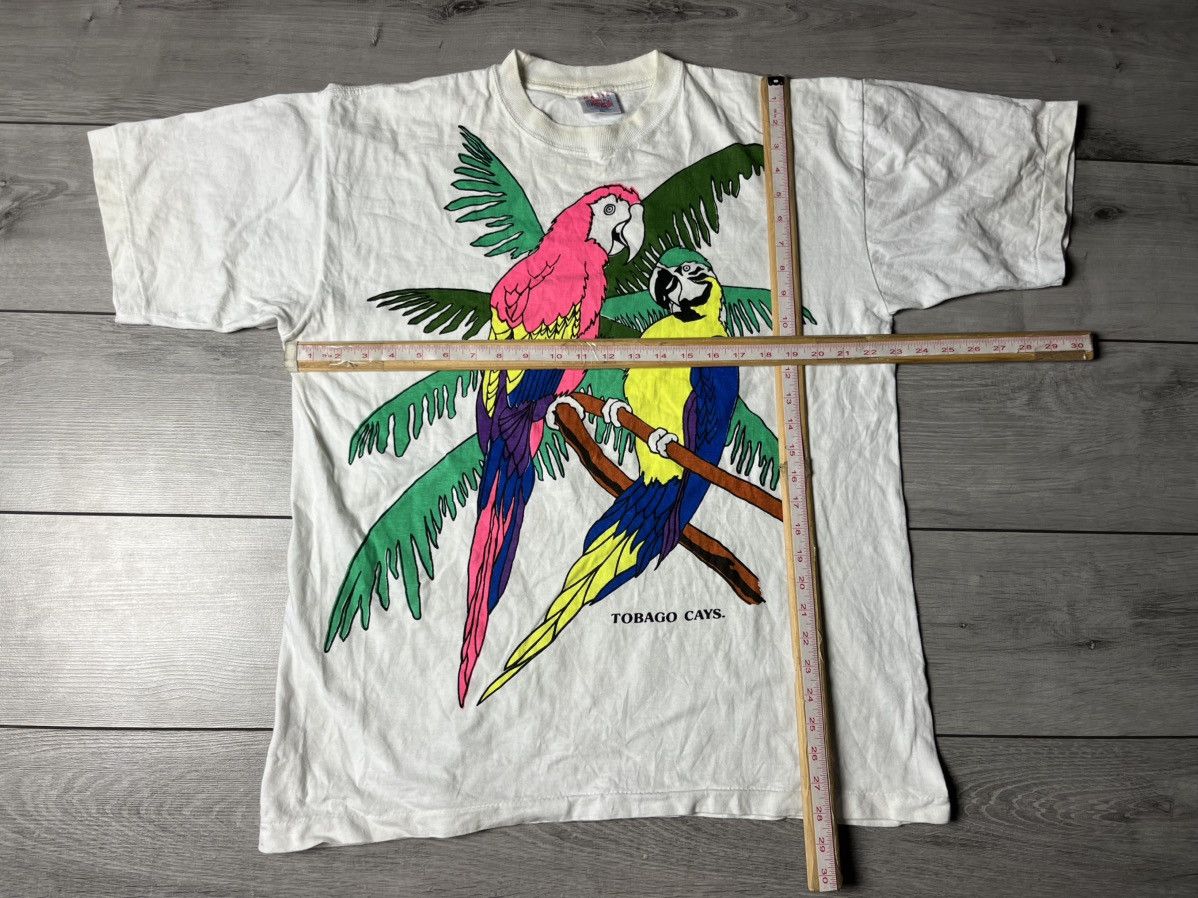 Band Tees Vintage Art Rio de Janeiro Parrot Tshirt all print size XXL Size US XXL / EU 58 / 5 - 6 Thumbnail