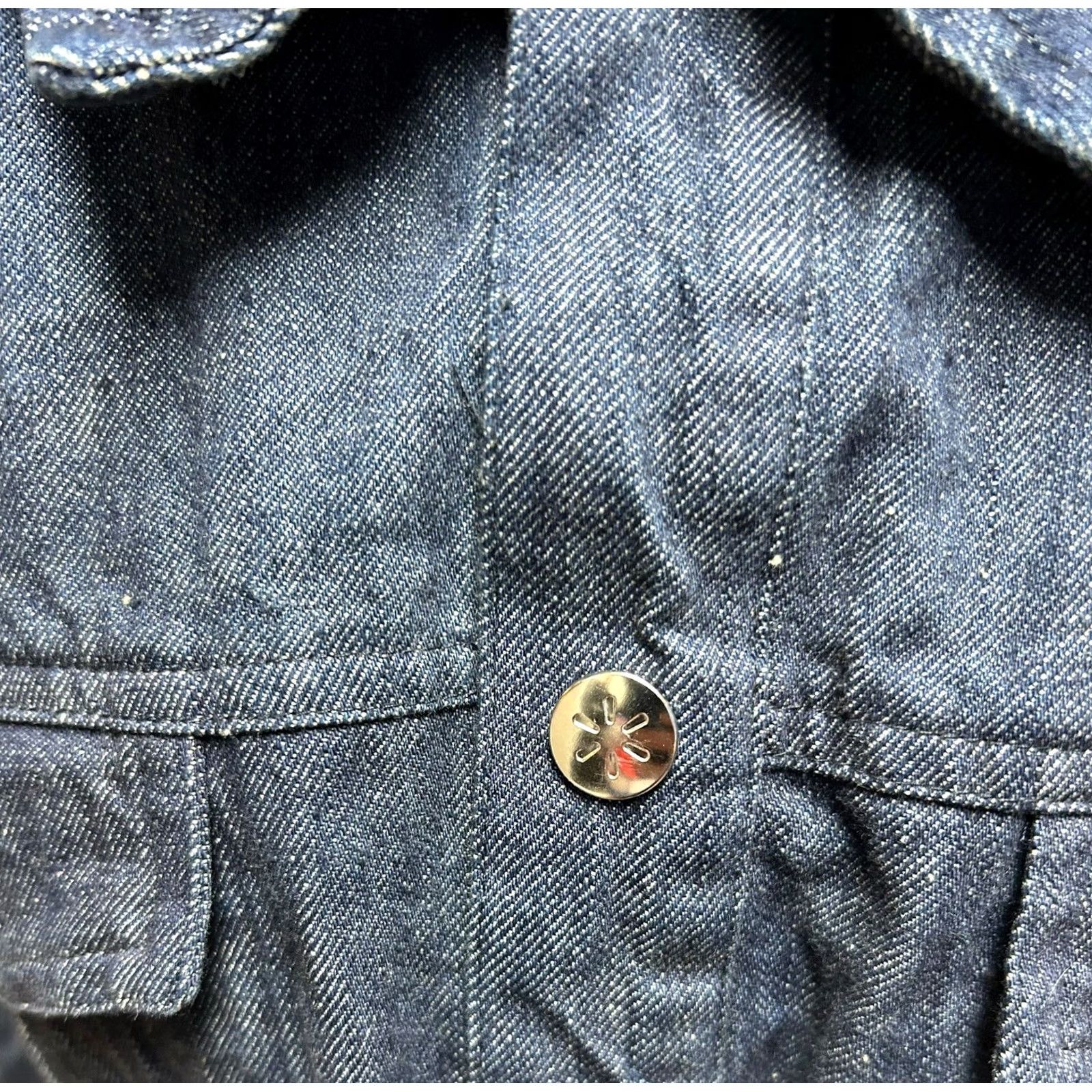 Walmart Walmart Blue Jean Jacket Adult Unisex 2XL Button Down Denim Long Sleeve Jacket Size US XXL / EU 58 / 5 - 4 Thumbnail