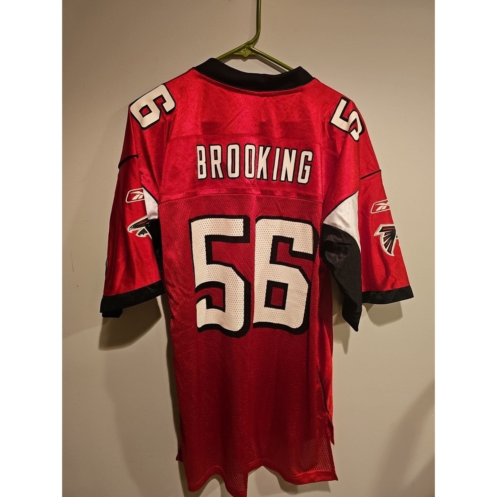 Reebok Atlanta Flacons Keith Brooking #56 Reebok Jersey Size L NWT Size US L / EU 52-54 / 3 - 8 Thumbnail