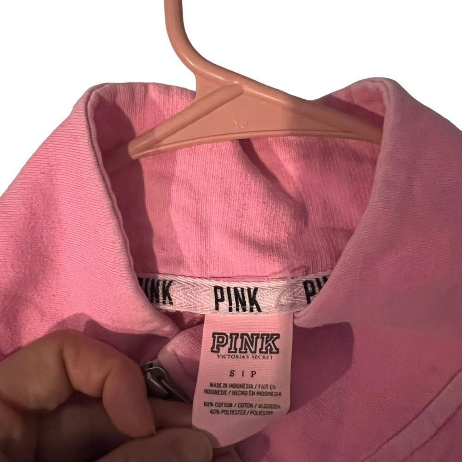 Pink PINK Victoria's Secret Pullover Sweatshirt Womens Small Pink Size S / US 4 / IT 40 - 3 Thumbnail