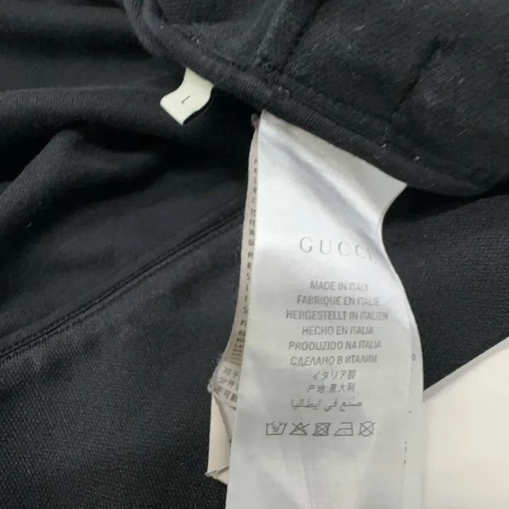 Gucci Gucci Gucci Black Technical Jersey Track Jacket -2506 Size US L / EU 52-54 / 3 - 3 Thumbnail