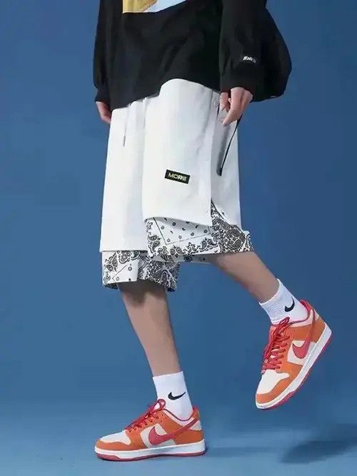 Japanese Brand Basketball Short Homme Paisley Summer Size US 34 / EU 50 - 3 Thumbnail
