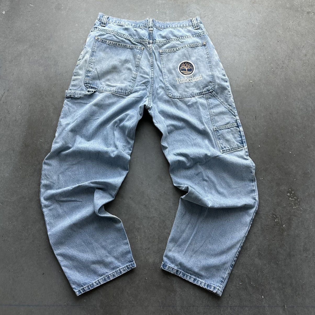 Timberland Crazy Vintage Y2K Timberland Baggy Jeans Wide Leg Carpenter ...