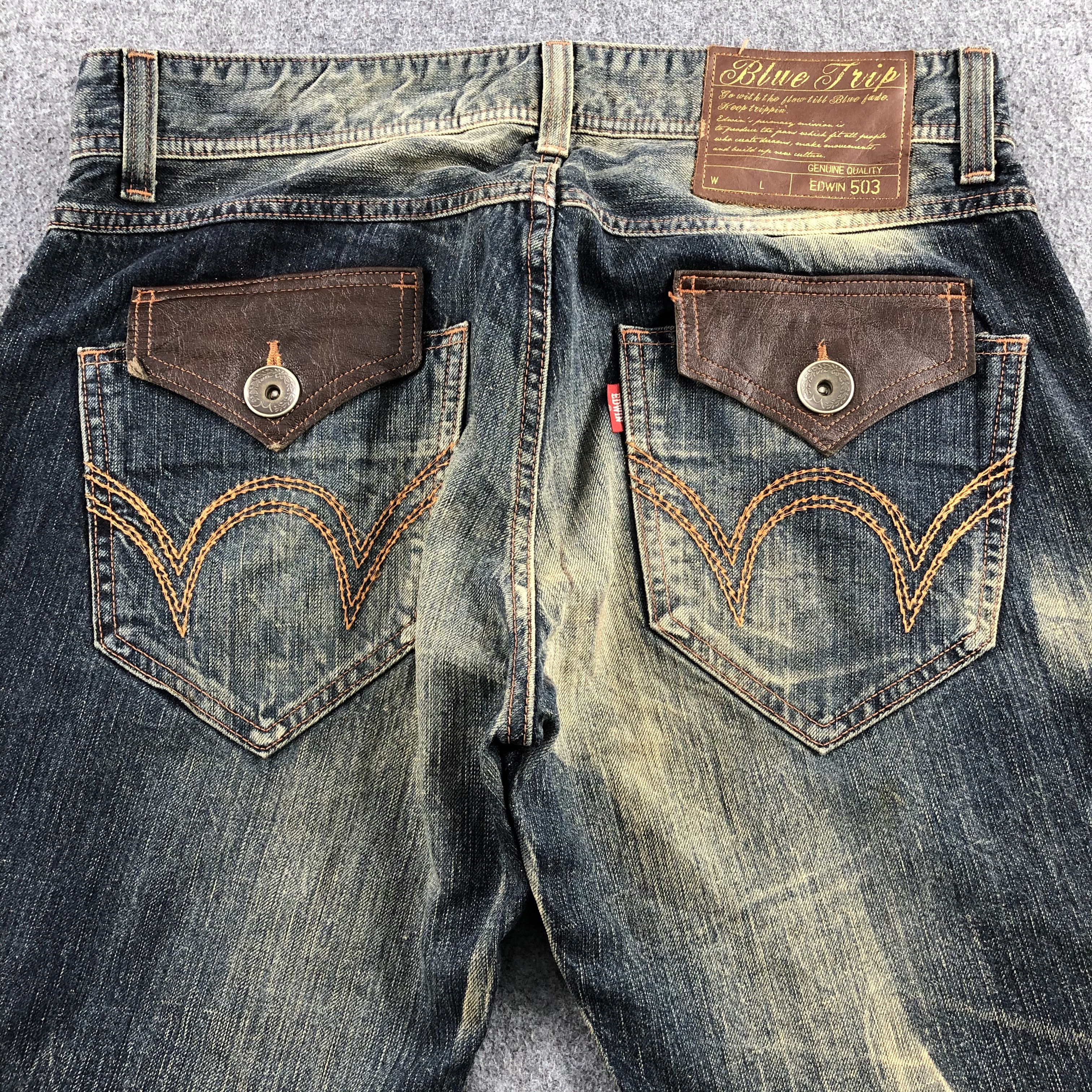 Edwin Vintage Edwin 503 Jeans-J1816 Size US 36 / EU 52 - 4 Thumbnail