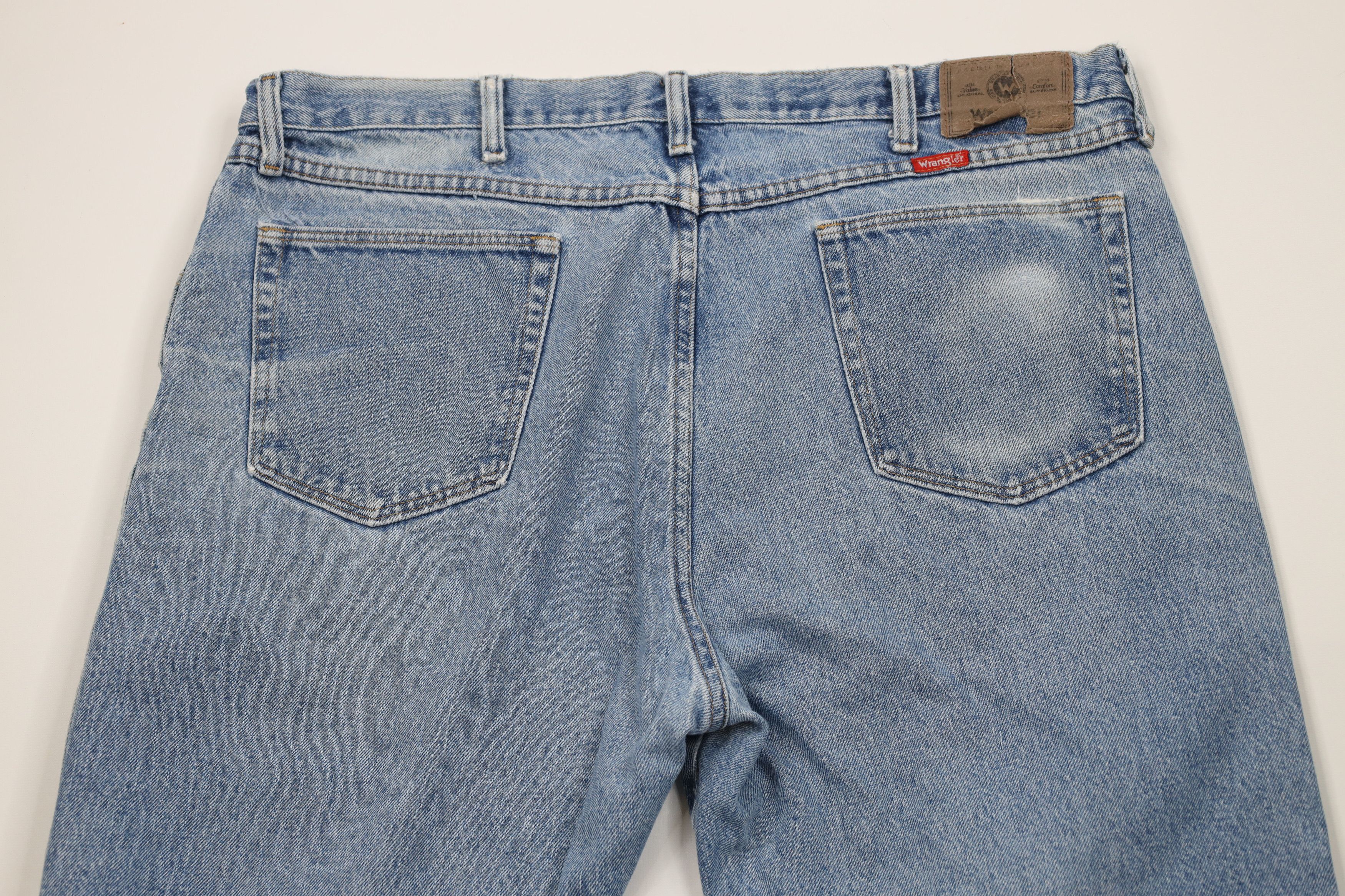 Wrangler Vintage Y2K Wrangler Bootcut Western Denim Jeans Blue Cotton Size US 40 / EU 56 - 13 Thumbnail