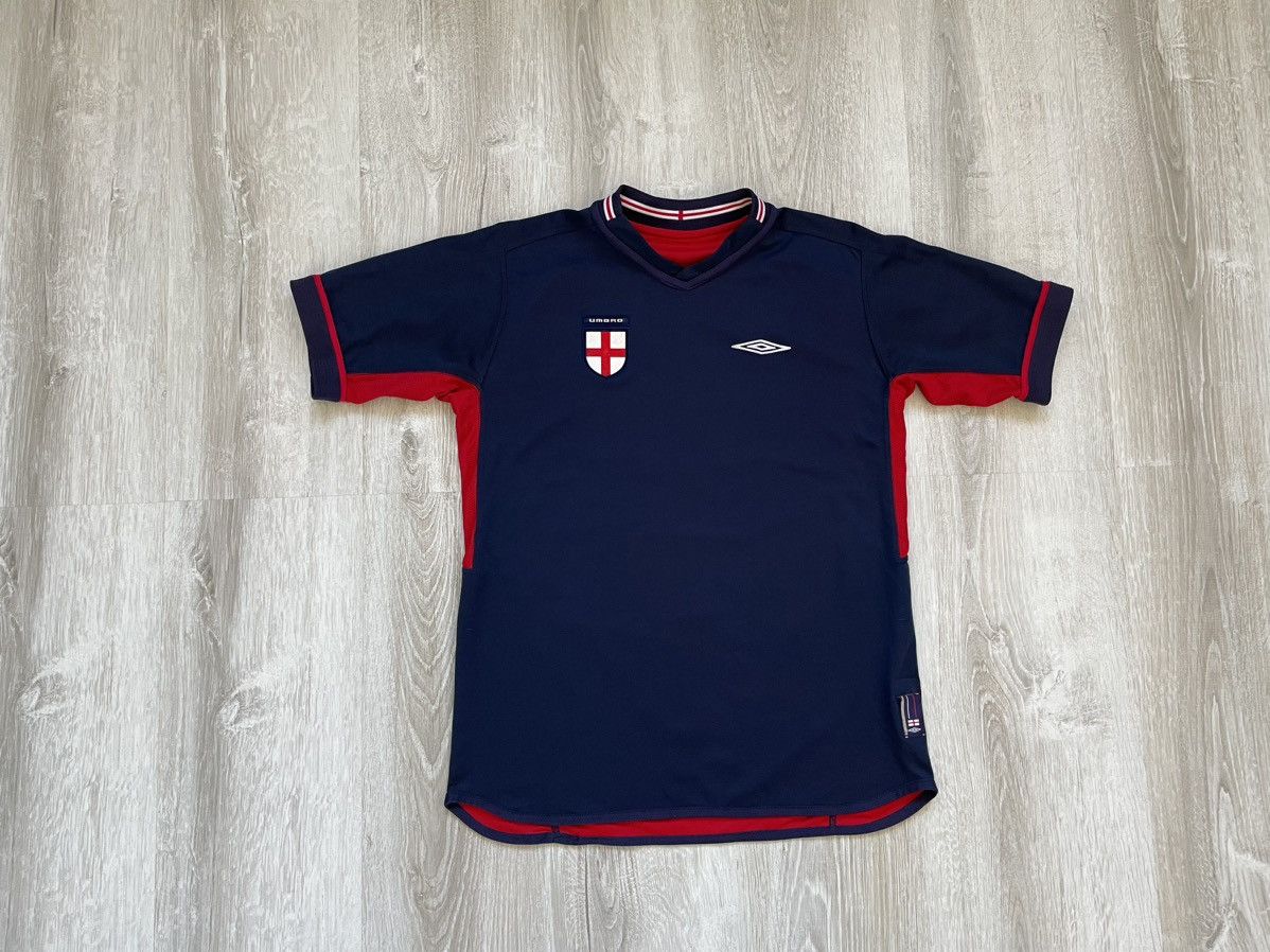 Other × Umbro England 2002 2004 Away Soccer Jersey Umbro Reversible Size US S / EU 44-46 / 1 - 1 Thumbnail