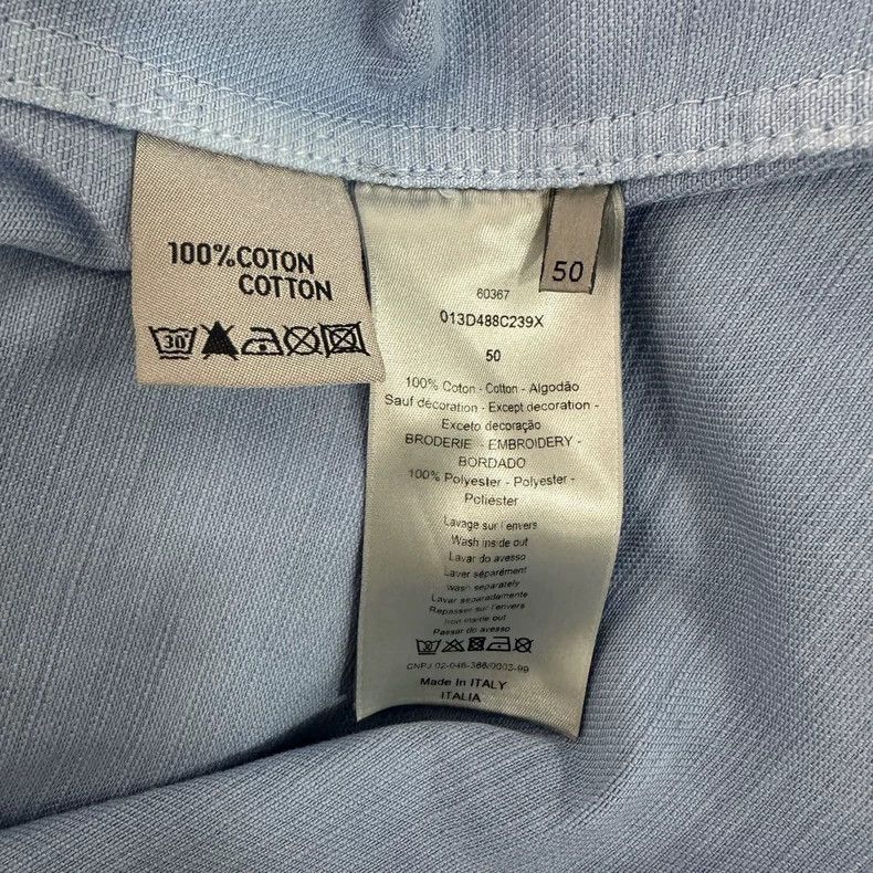 Dior Dior Light blue old shirt jacket 2502-Nextarrow Size US M / EU 48-50 / 2 - 3 Thumbnail