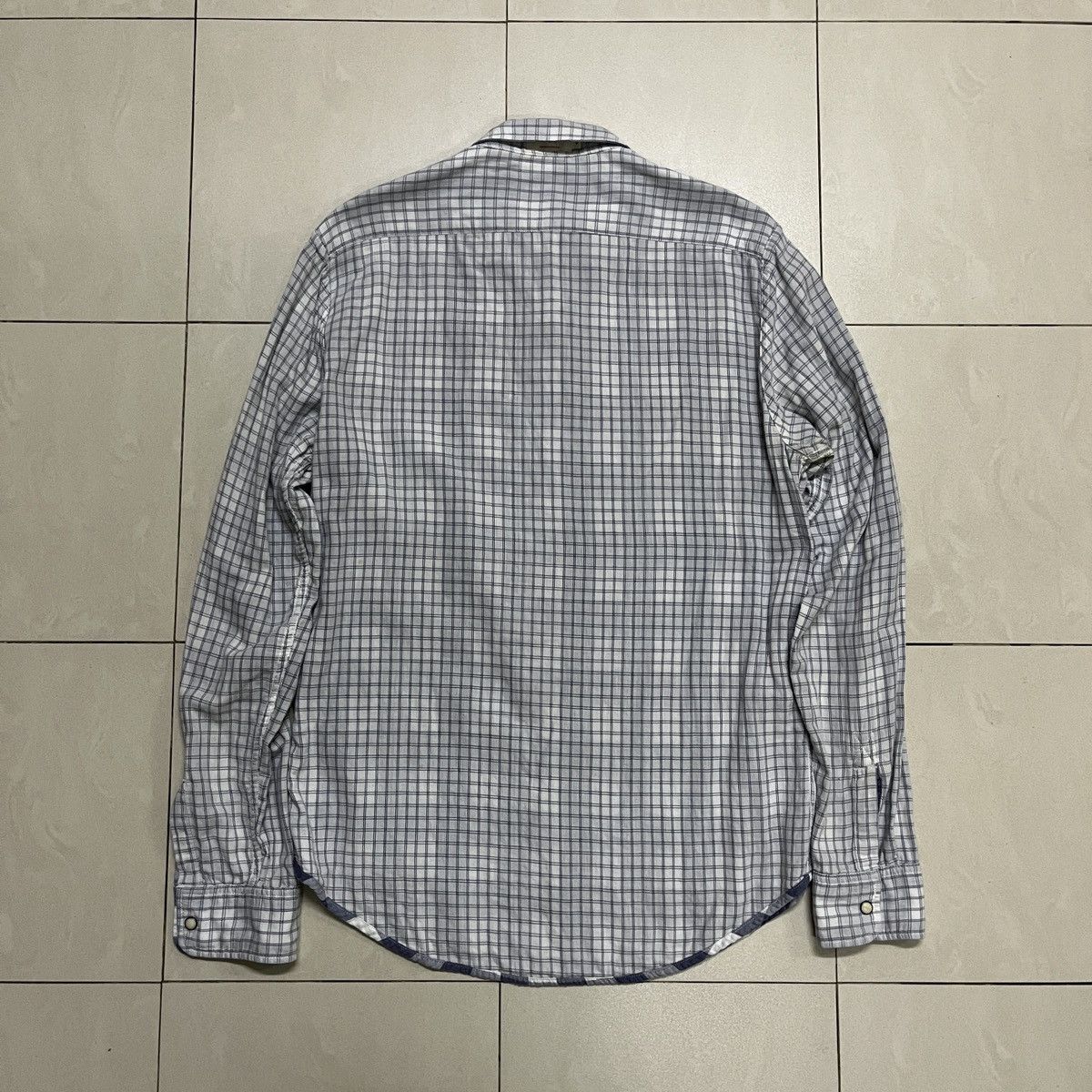 Levi's × Levi's Made & Crafted × Levi's Vintage Clothing Levis Linen Checkered Button Shirt Size US S / EU 44-46 / 1 - 12 Thumbnail