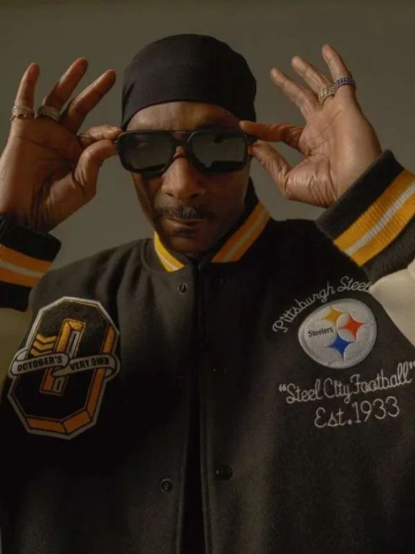 Drake OVO x NFL PITTSBURGH STEELERS OG OWL GAME DAY VARSITY JACKET Size US M / EU 48-50 / 2 - 3 Thumbnail