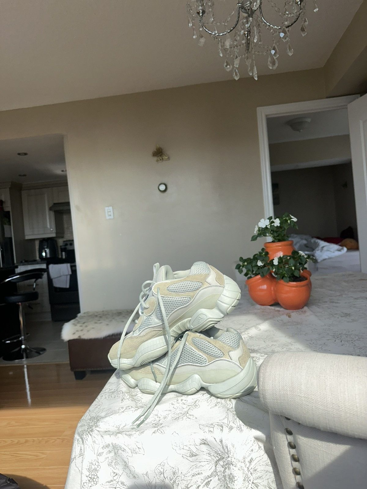 Adidas × Yeezy Yeezy 500 Salt Size US 9.5 / EU 42-43 - 12 Thumbnail