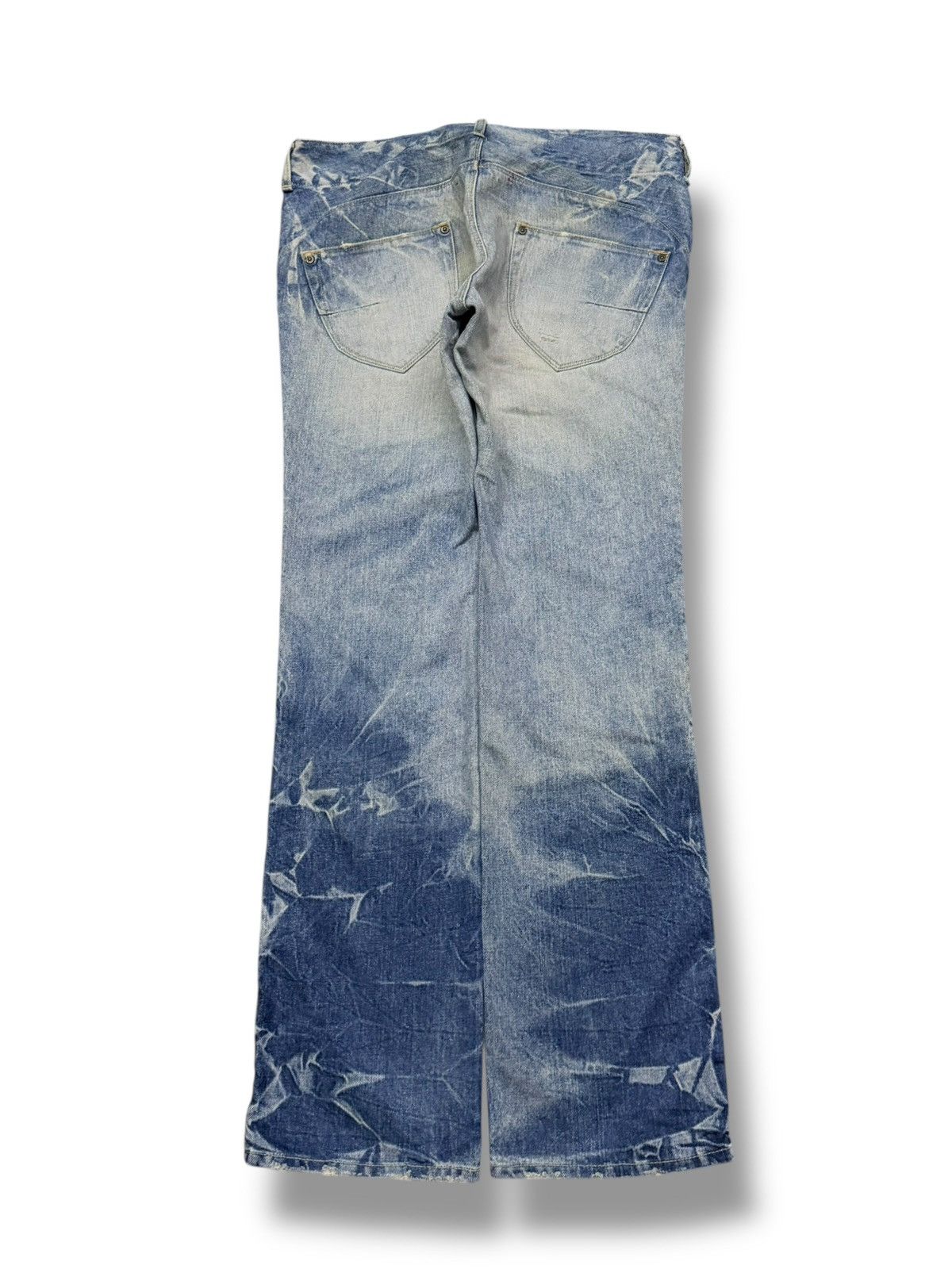 Hysteric Glamour Vintage Sputnik Japan Distressed Archive Y2K Japanese Denim Size US 34 / EU 50 - 3 Thumbnail