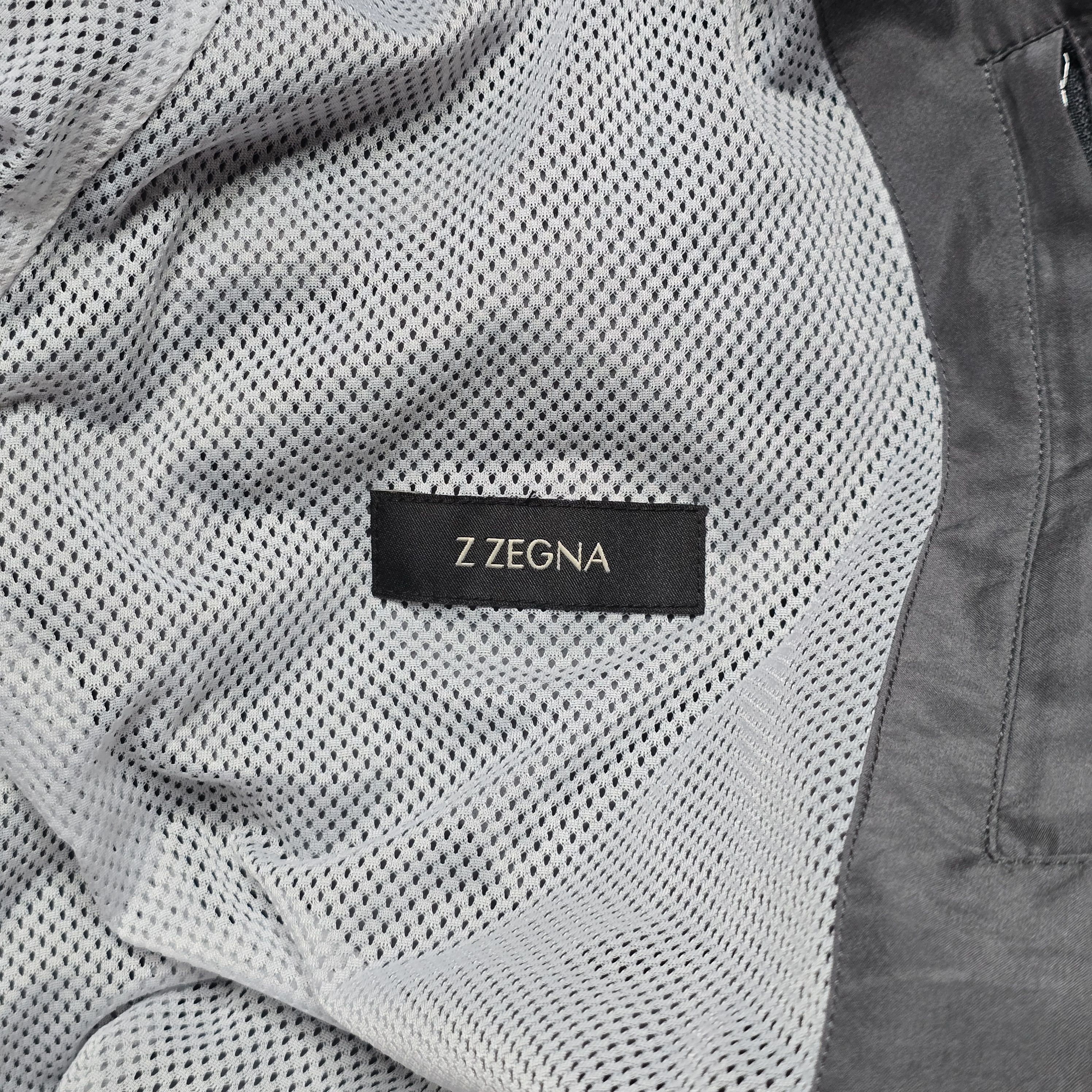 Ermenegildo Zegna Z Zegna - Silk Bomber Jacket Size US L / EU 52-54 / 3 - 7 Thumbnail