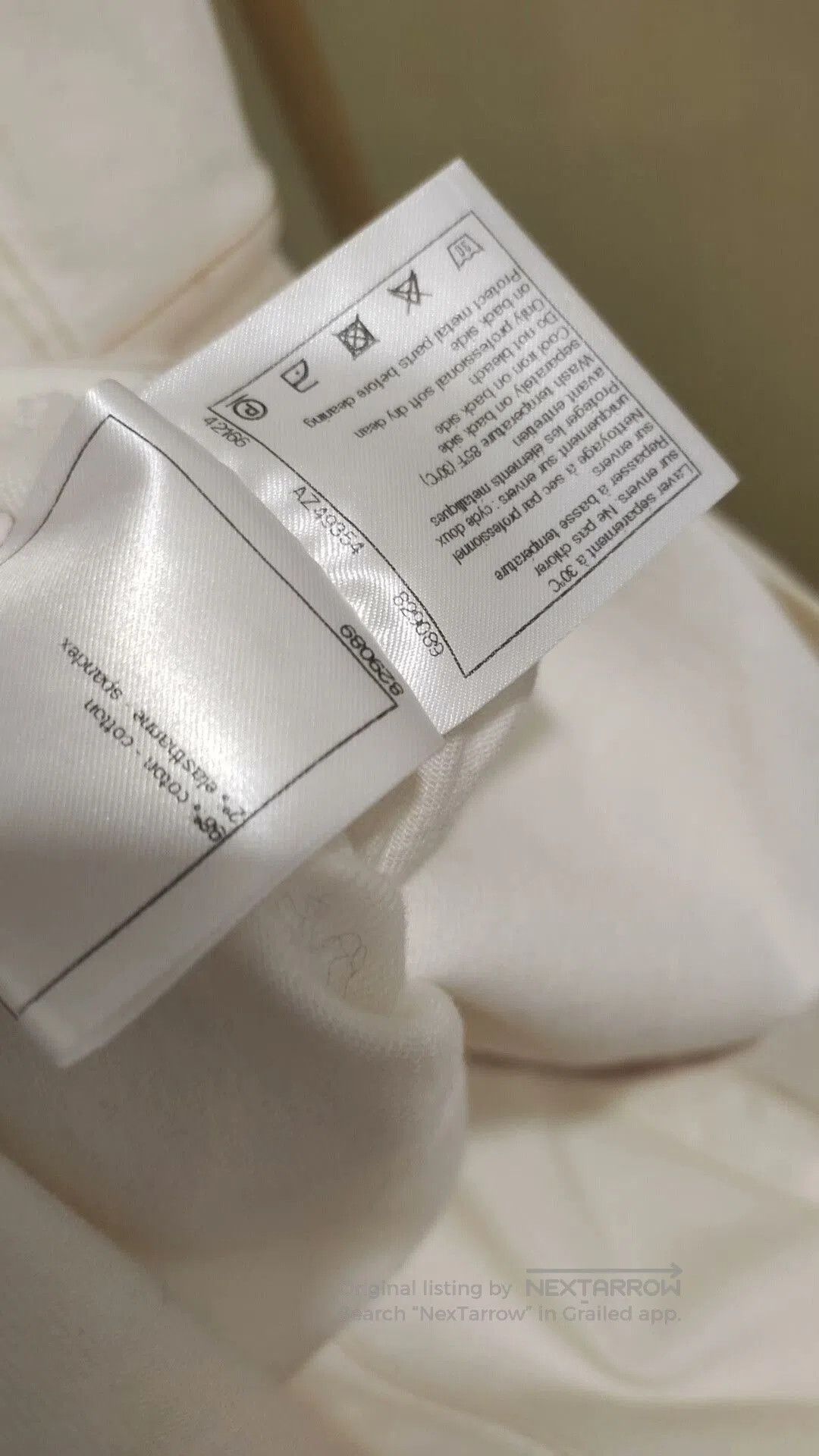 Chanel Chanel White Denim Overall Dress for Women. Size S / US 4 / IT 40 - 5 Thumbnail