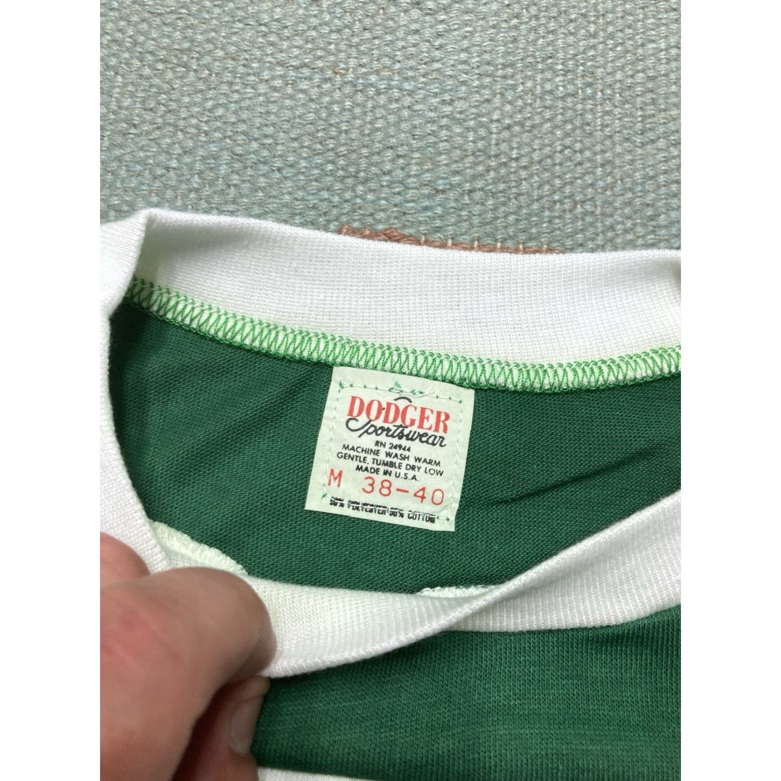 Vintage VINTAGE MSU Football Graphic T Shirt Michigan State University NOS Medium Shirt Adults Mens Size US M / EU 48-50 / 2 - 7 Thumbnail