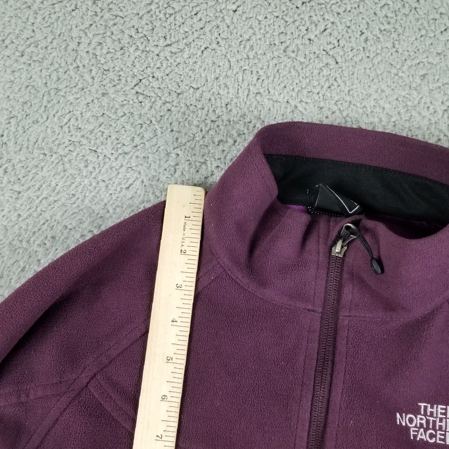 The North Face The North Face Windwall Jacket Women Small Eggplant Purple Zip Coat 18X24 Size S / US 4 / IT 40 - 3 Thumbnail