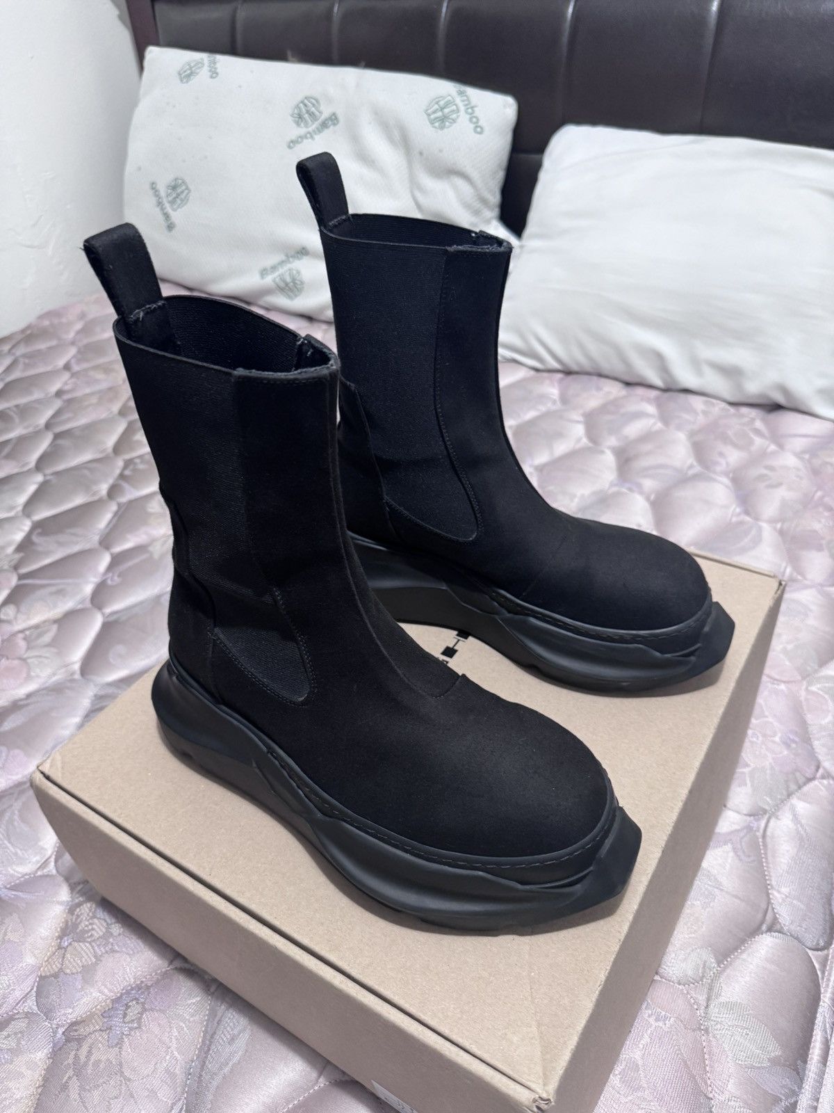 Rick Owens Rick Owens DRKSHDW Beatle Abstract Boots Size US 8.5 / EU 41-42 - 7 Thumbnail