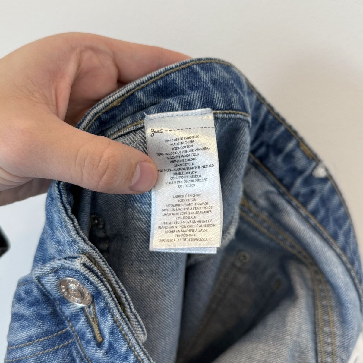 Current/Elliot Current/Elliot “The Cropped Boot” Faded Bootcut Flare Jeans Size US 29 - 9 Thumbnail