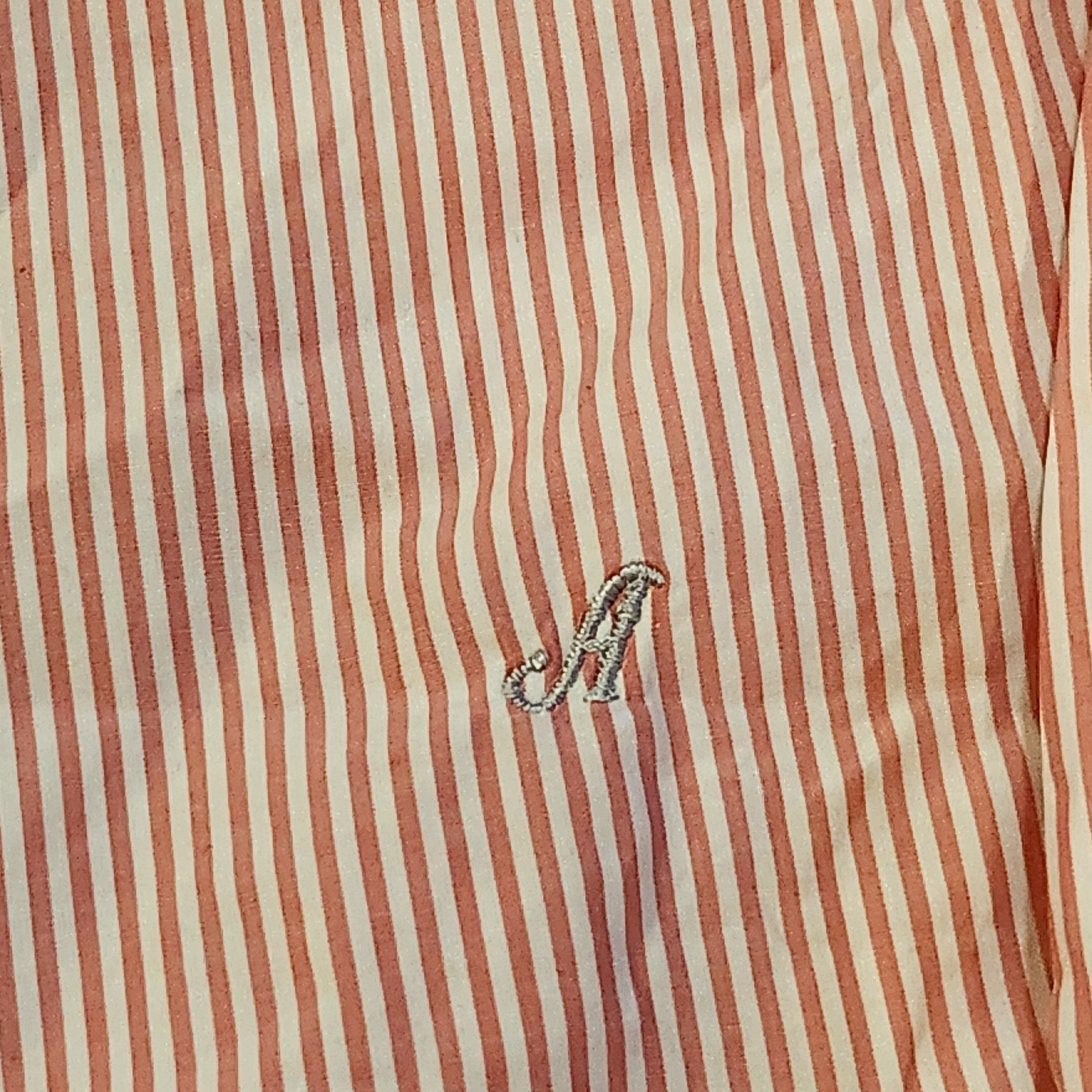 Acne Studios Rare Slim Stripe 2 AW11 Acne Pink Shirt Size US L / EU 52-54 / 3 - 4 Thumbnail