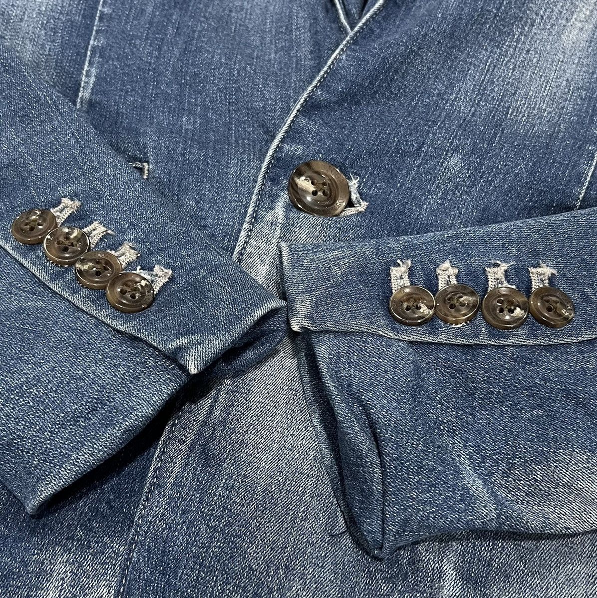 GOSTAR DE FUGA Gostar De Fuga Blue Denim Blazzer Size US M / EU 48-50 / 2 - 8 Thumbnail