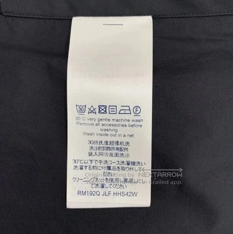 Louis Vuitton Louis Vuitton Black Cotton Men's Shirt . Size US M / EU 48-50 / 2 - 6 Thumbnail