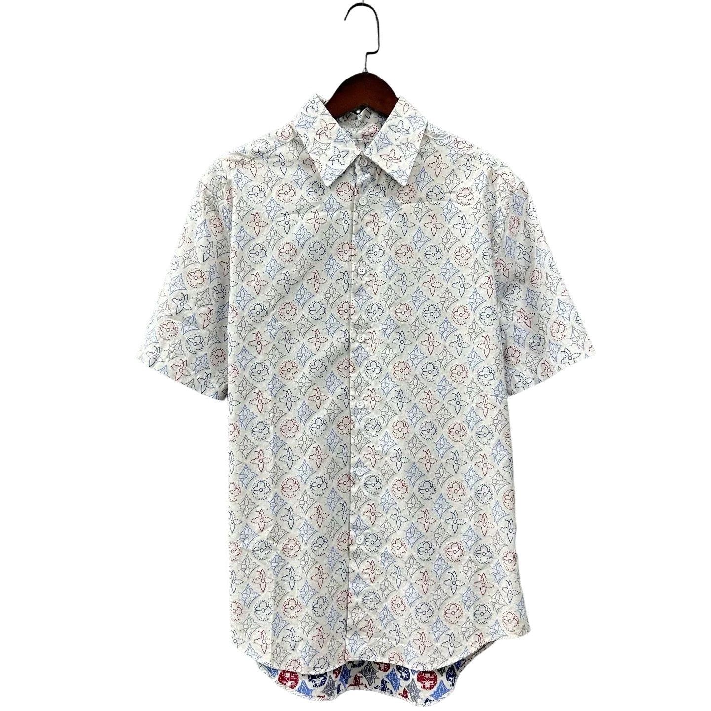 Louis Vuitton Louis Vuitton Monogram Short Sleeve Shirt Size L Size US L / EU 52-54 / 3 - 1 Thumbnail