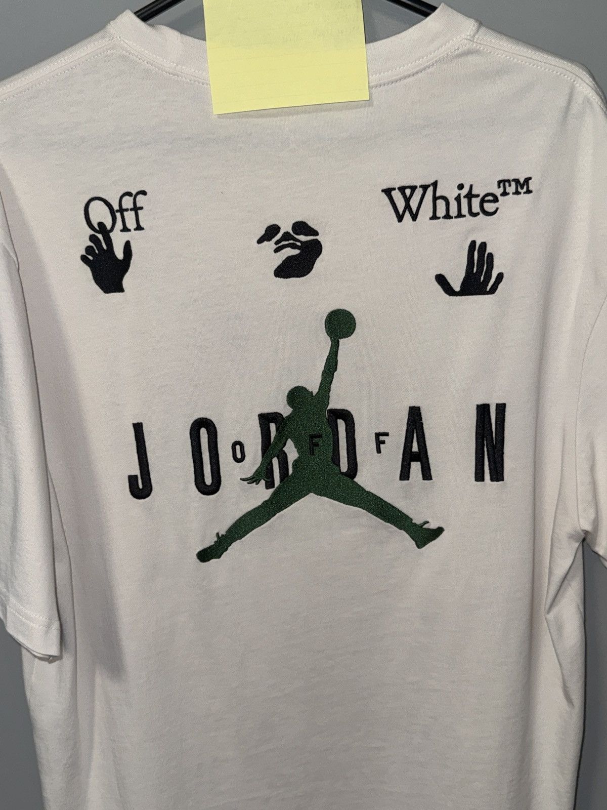 Jordan Brand × Off-White OFF-WHITE X Jordan tee sz M Size US M / EU 48-50 / 2 - 4 Thumbnail
